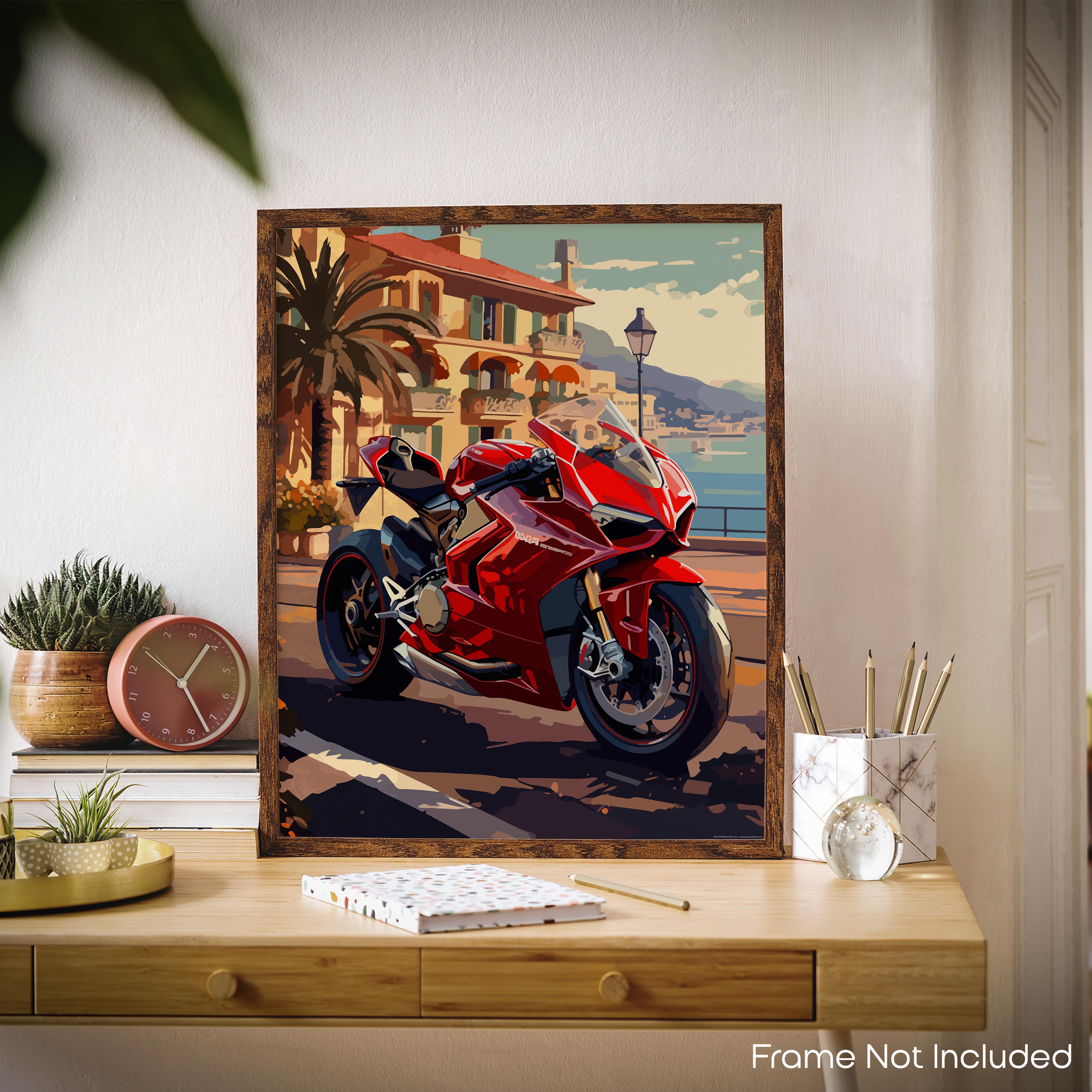 Electrifying - Motorcycle Poster