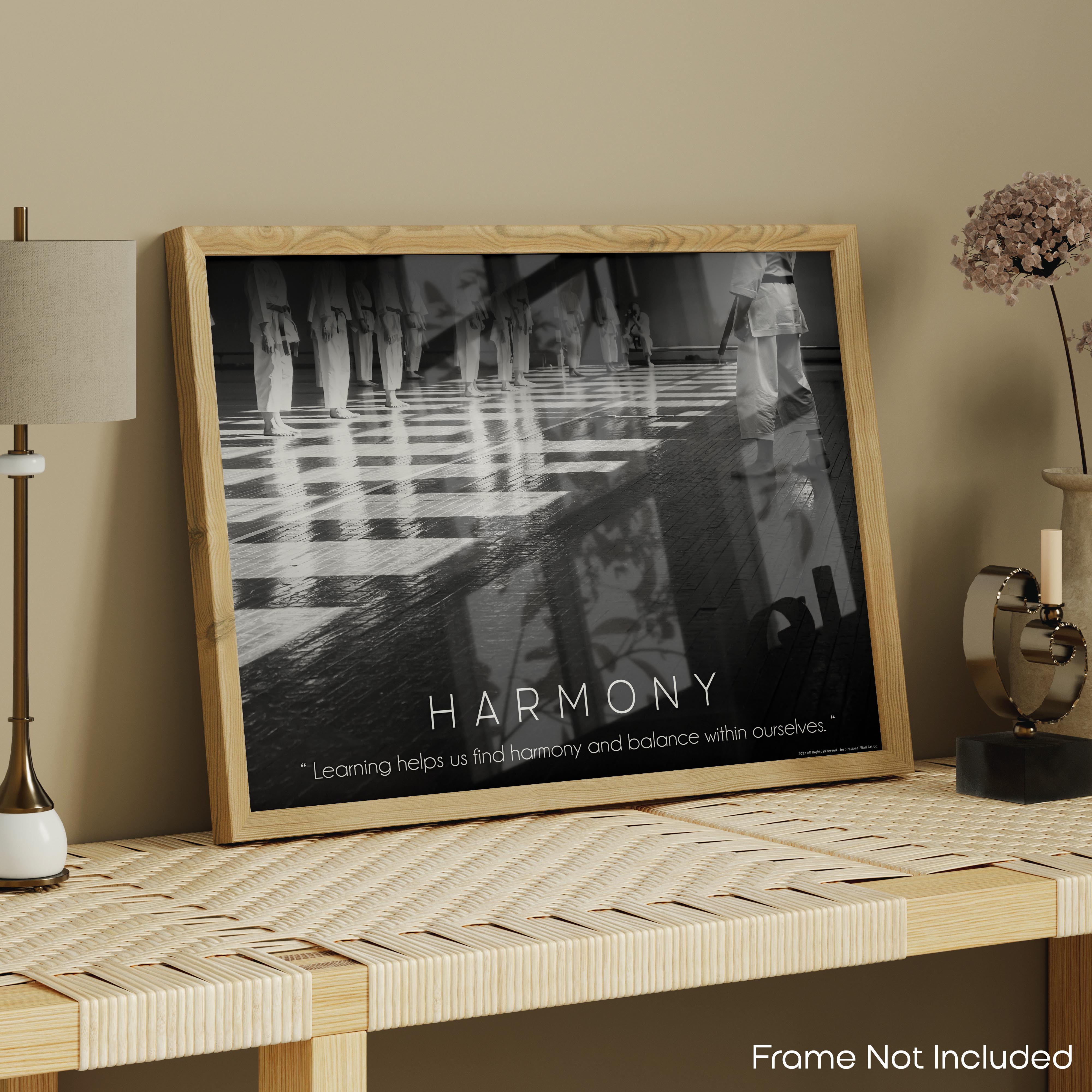 Harmony - Martial Arts Poster