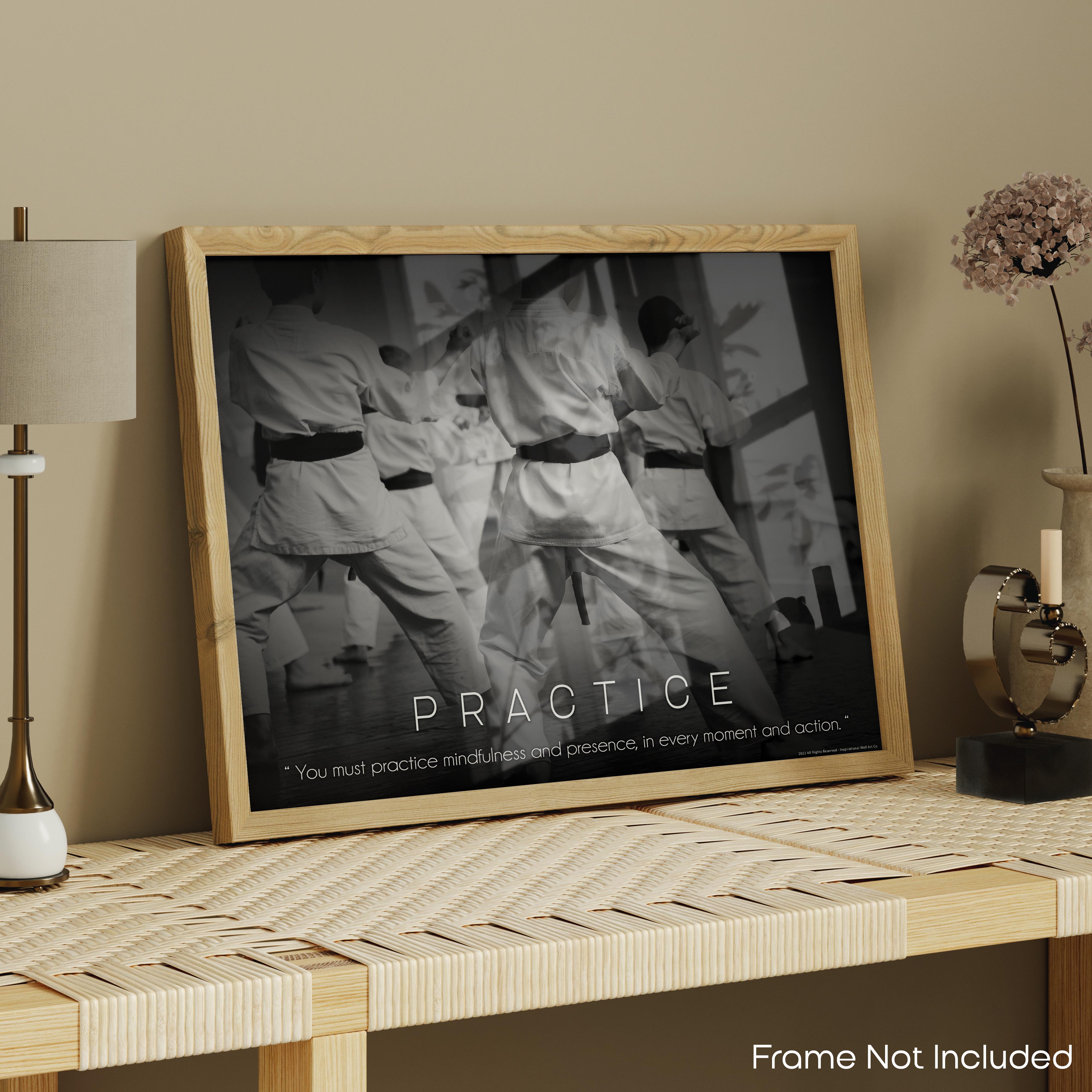 Practice - Martial Arts Poster