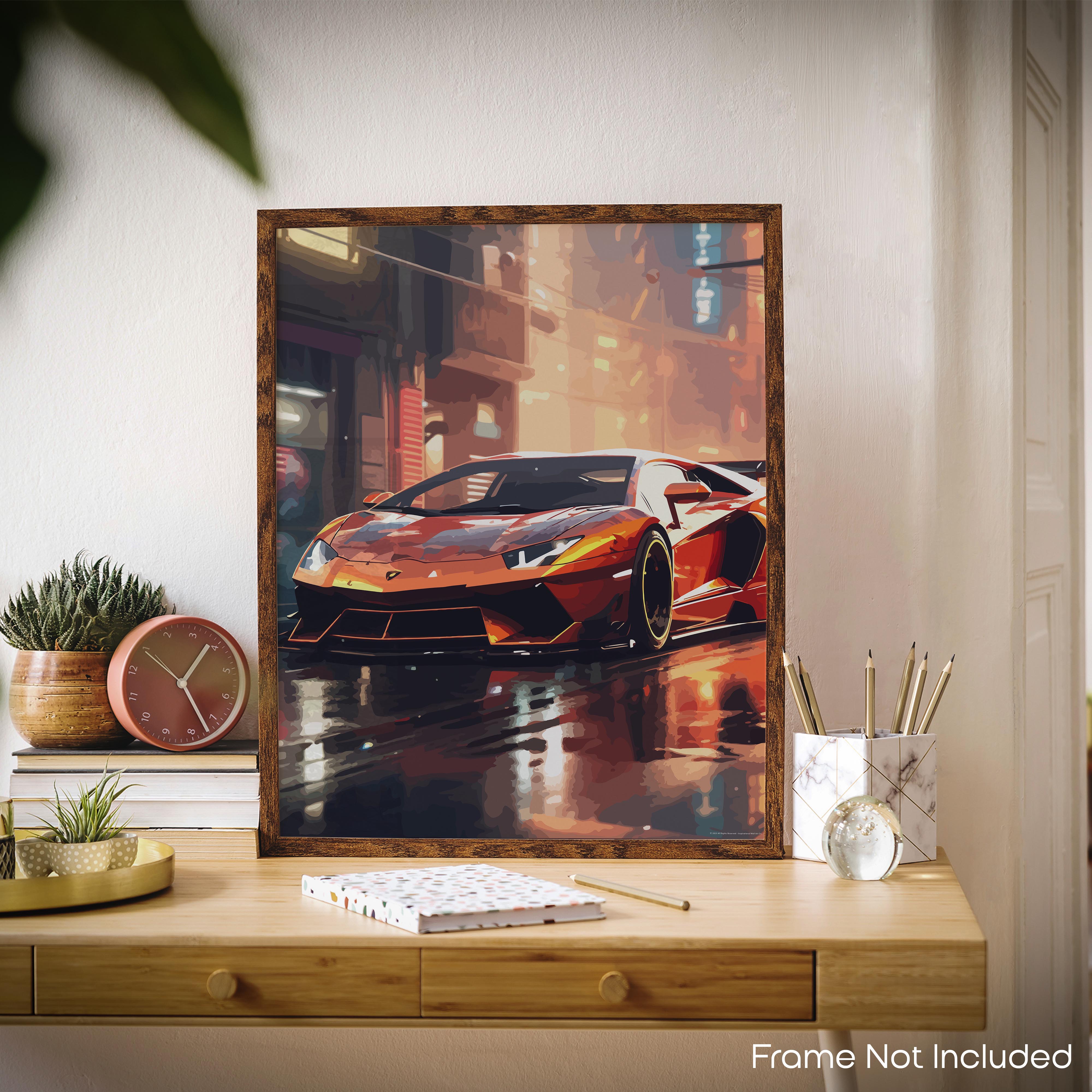 Sleek - Car Poster
