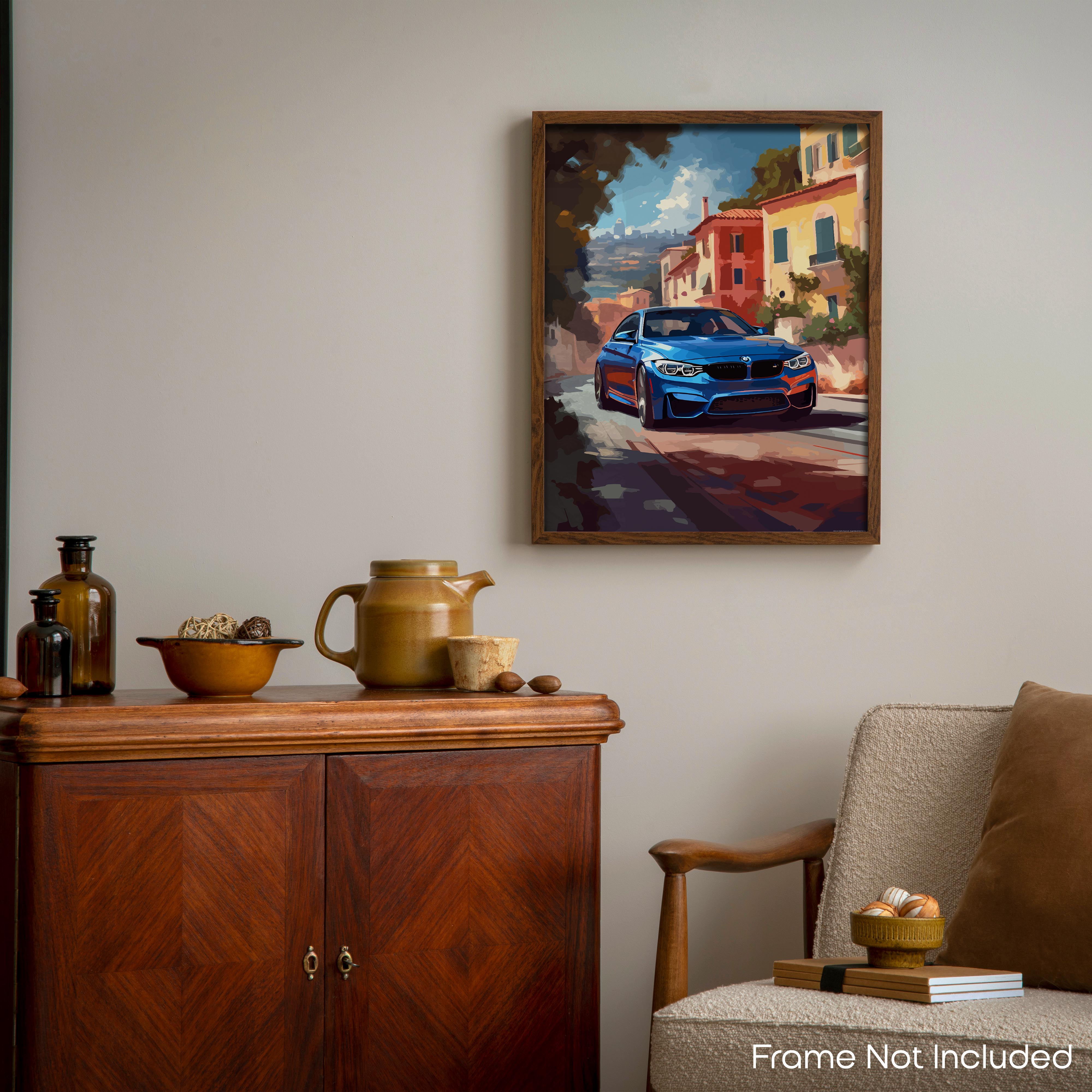 Attractive - Car Poster