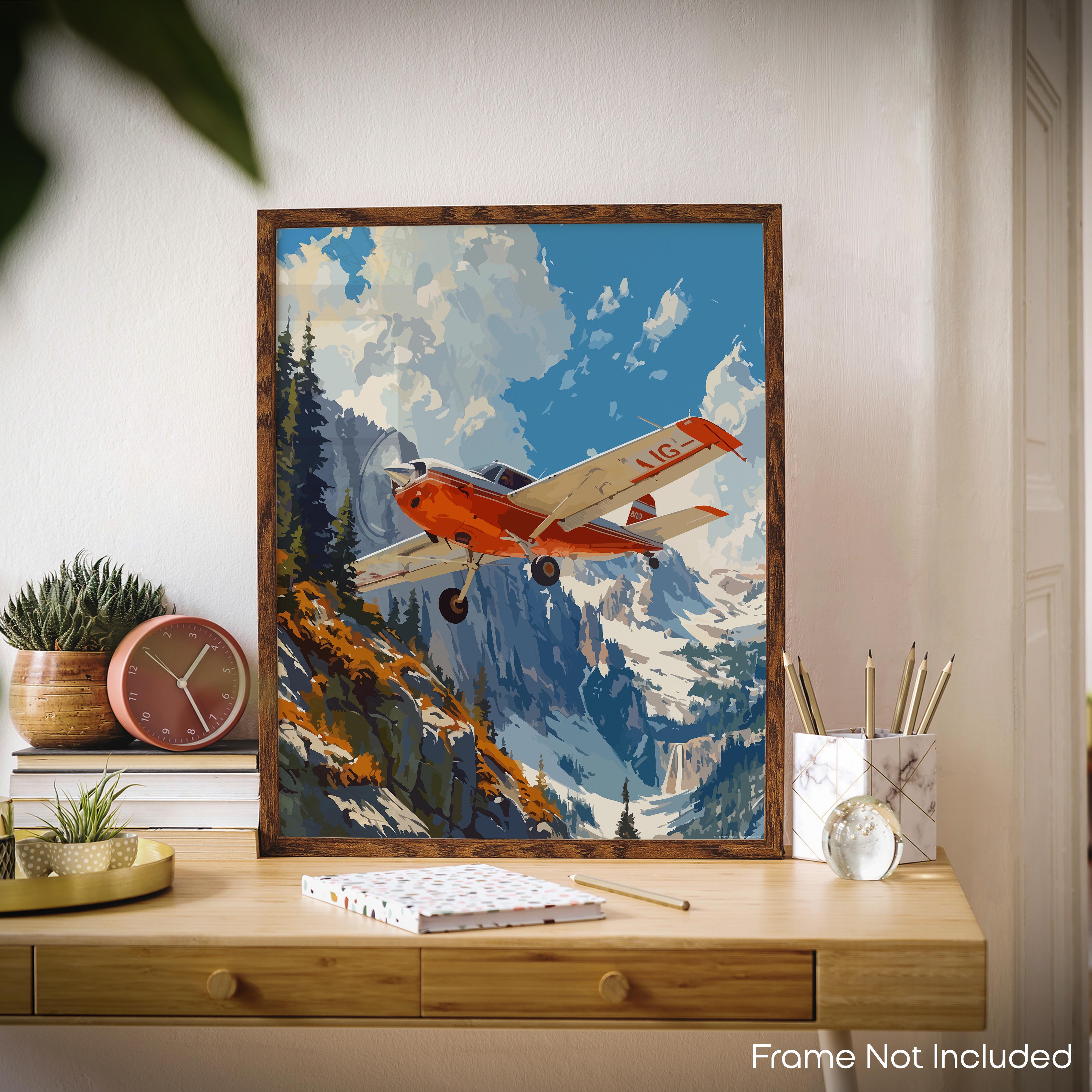 Gripping - Airplane Poster