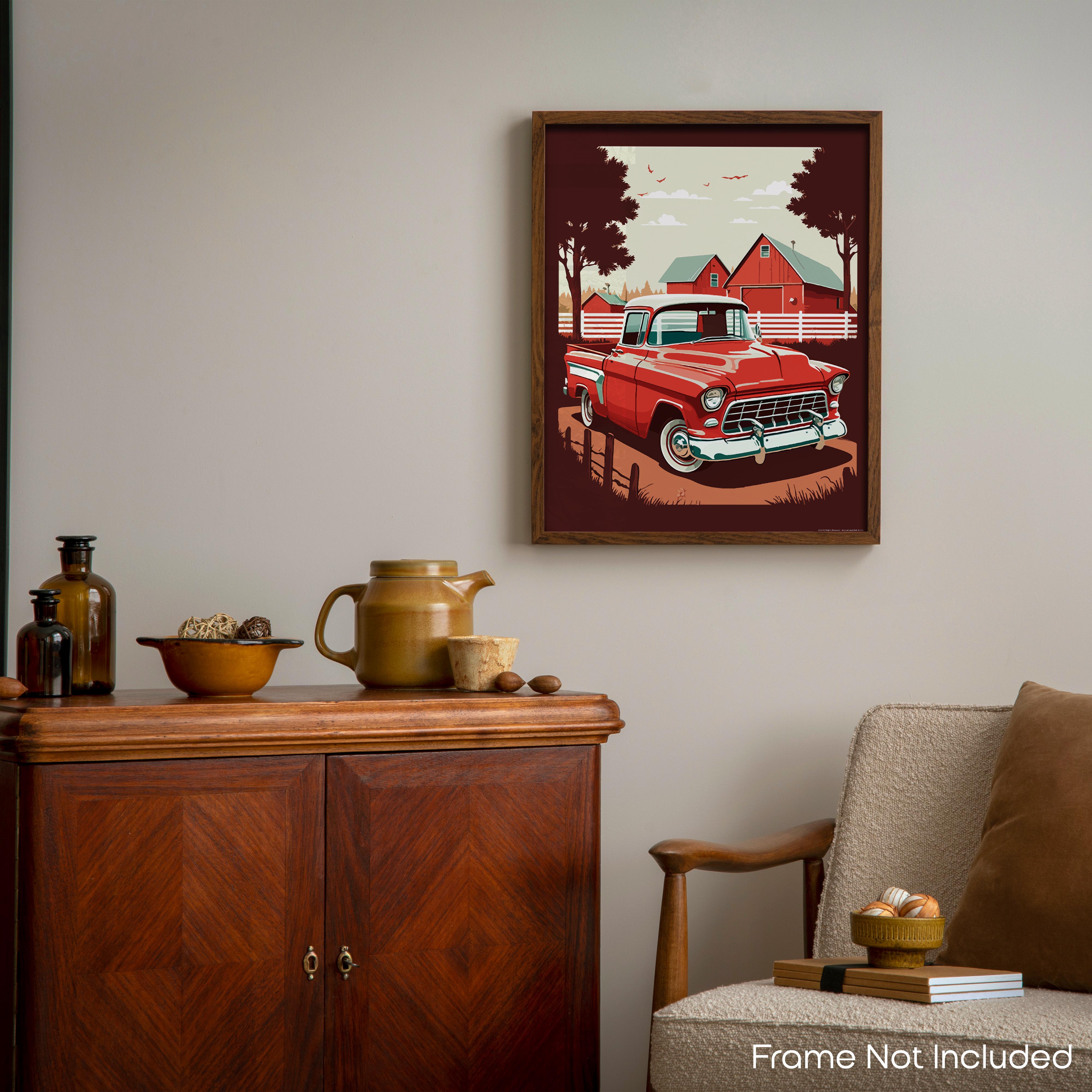 Clear Skies - Truck Poster