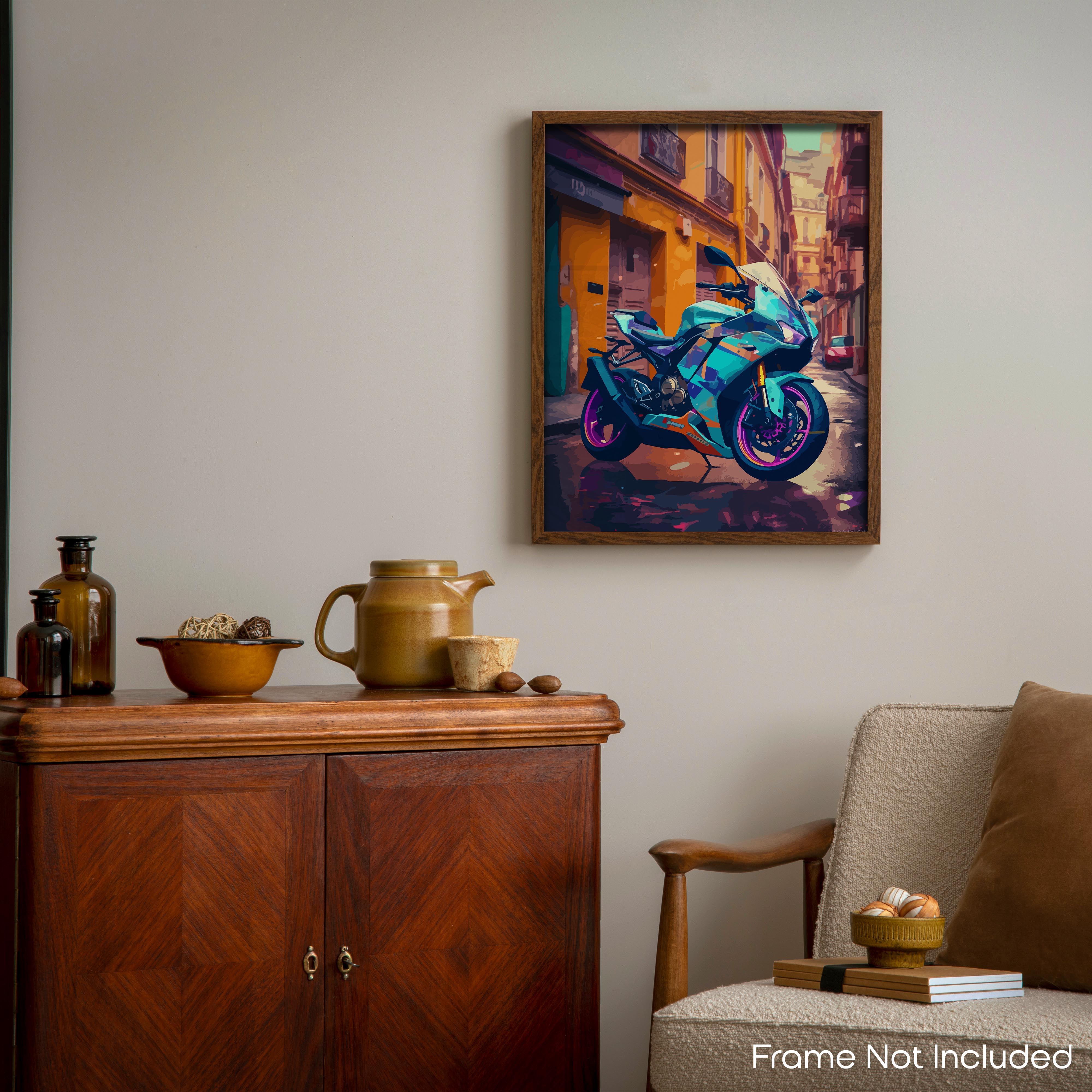 Daring - Motorcycle Poster