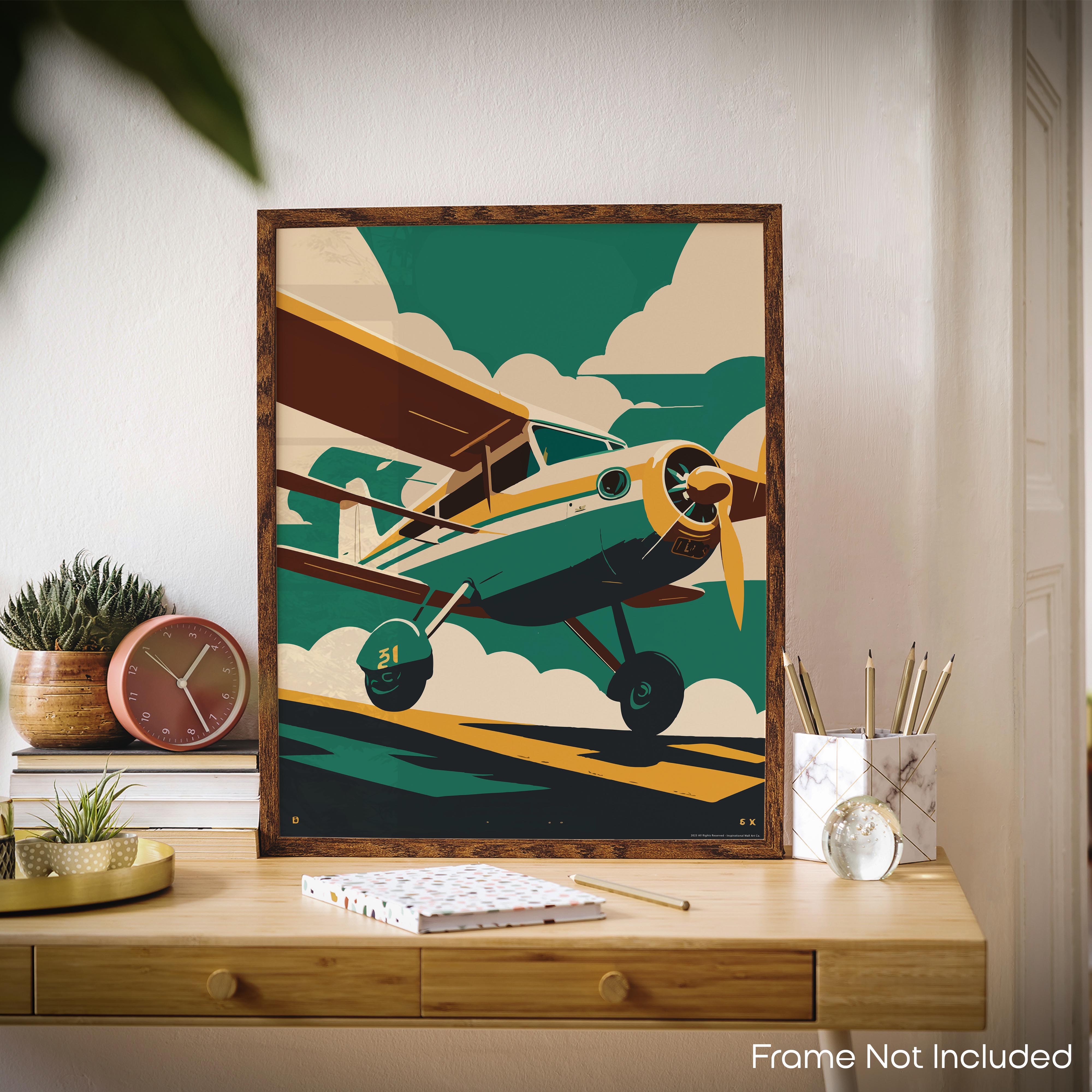 Runway - Airplane Poster