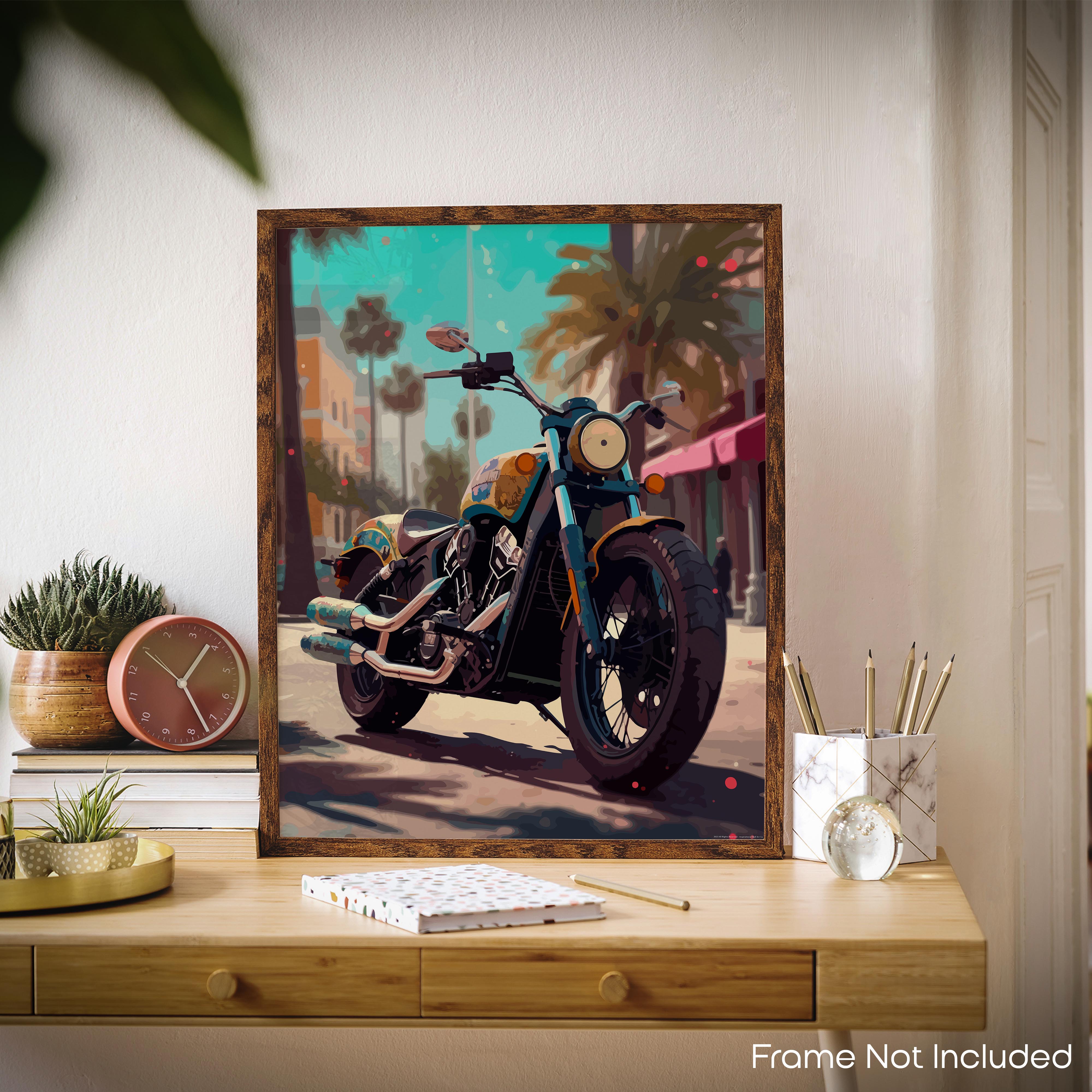 Distinct - Motorcycle Poster