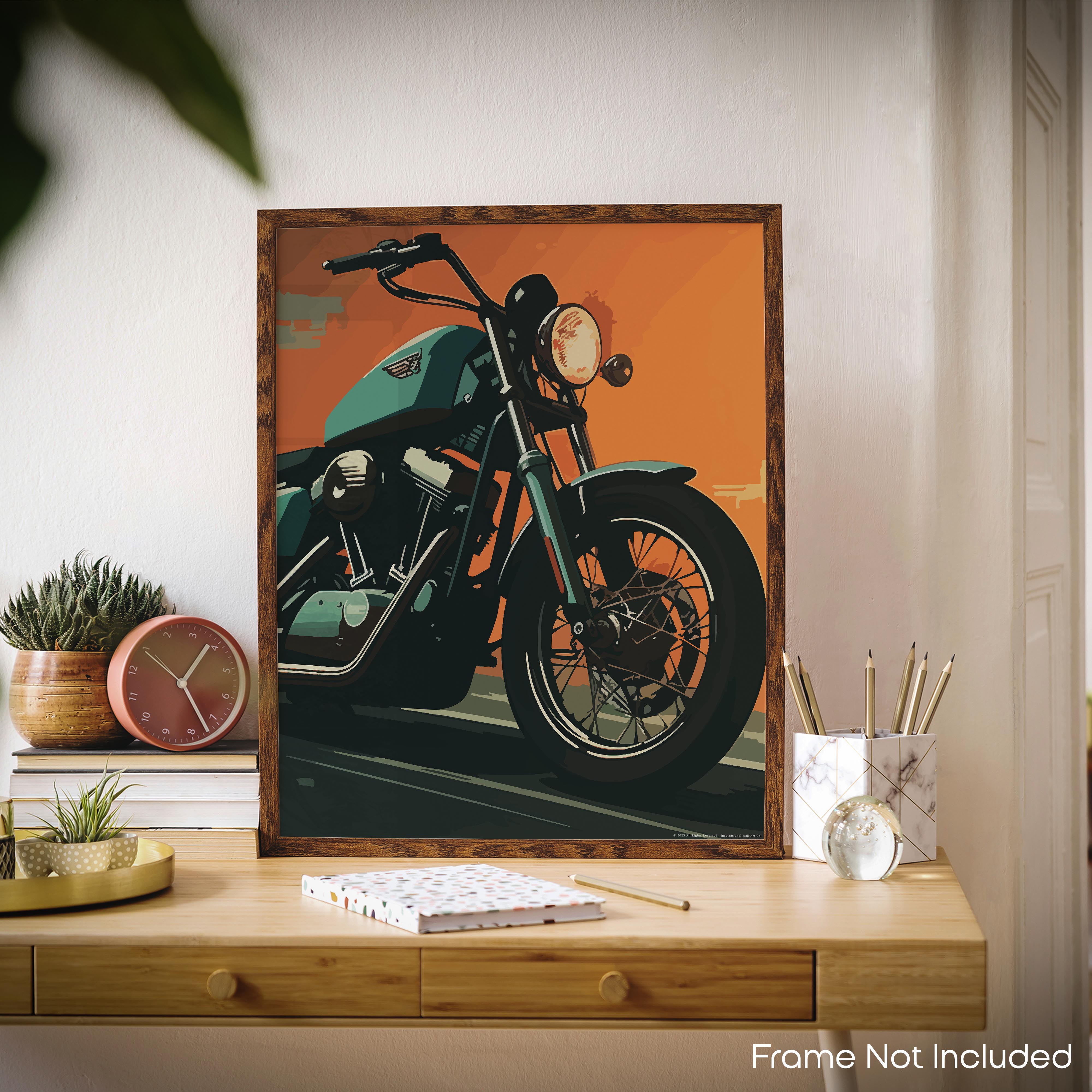 Road Warriors - Motorcycle Poster