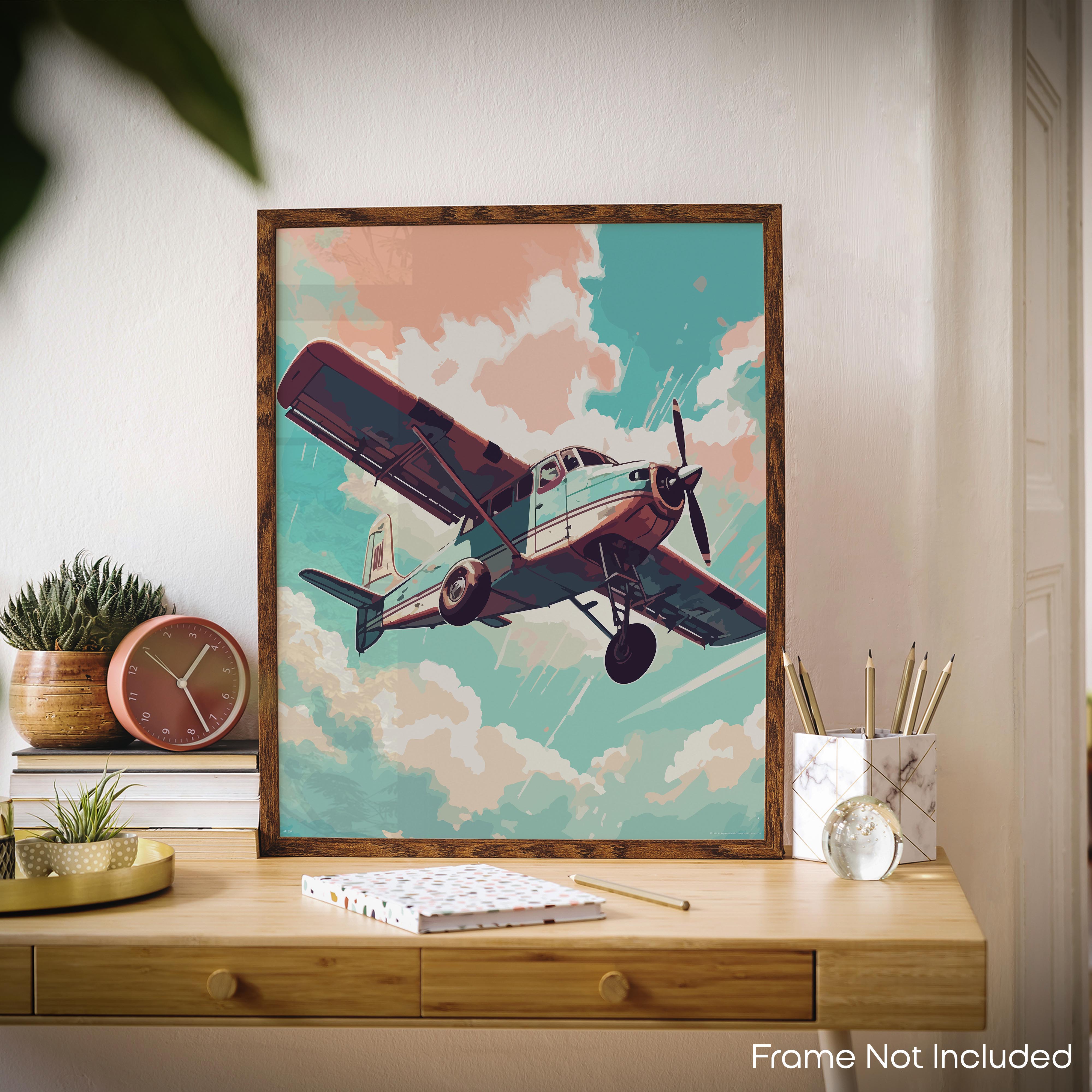 Winged - Airplane Poster
