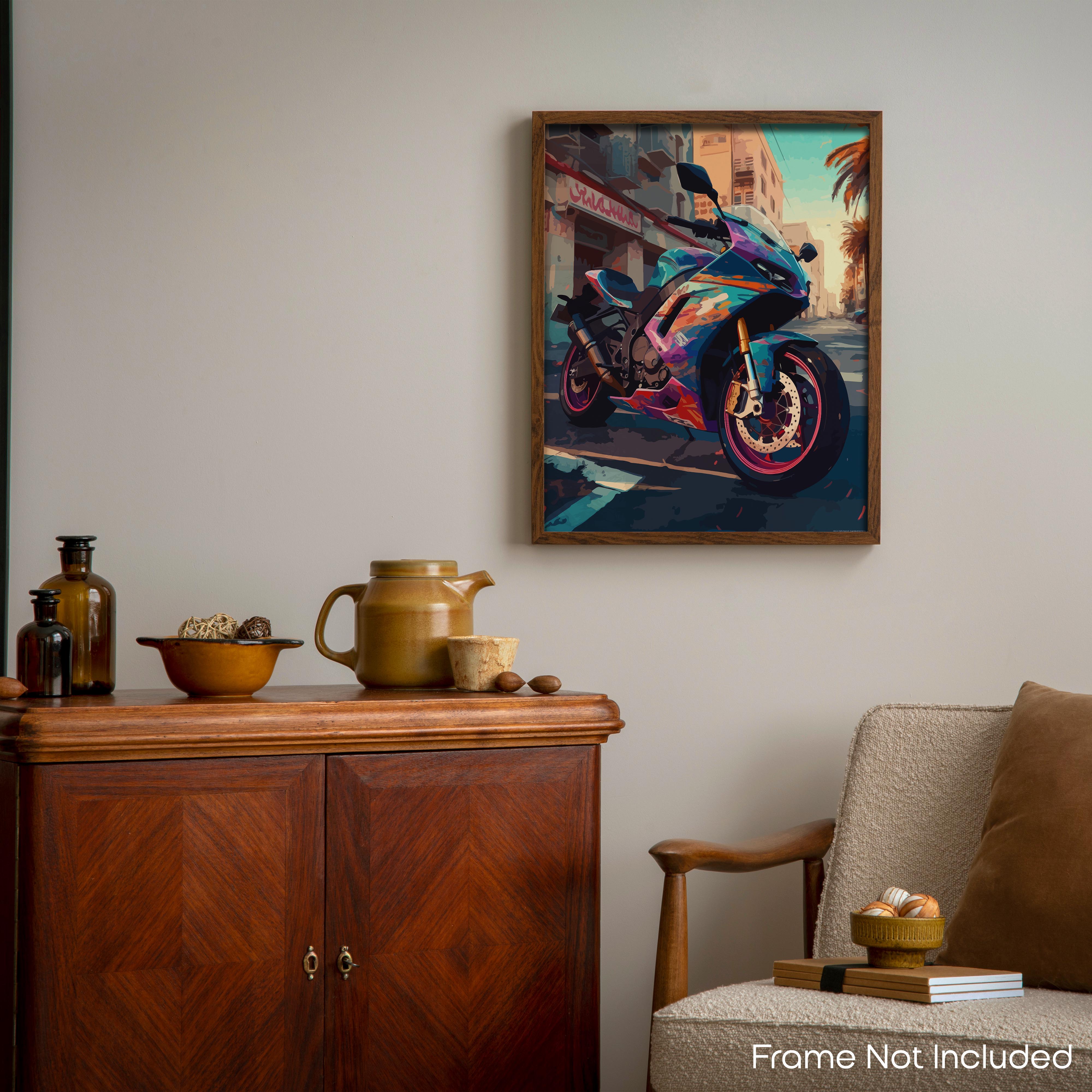 Exquisite - Motorcycle Poster