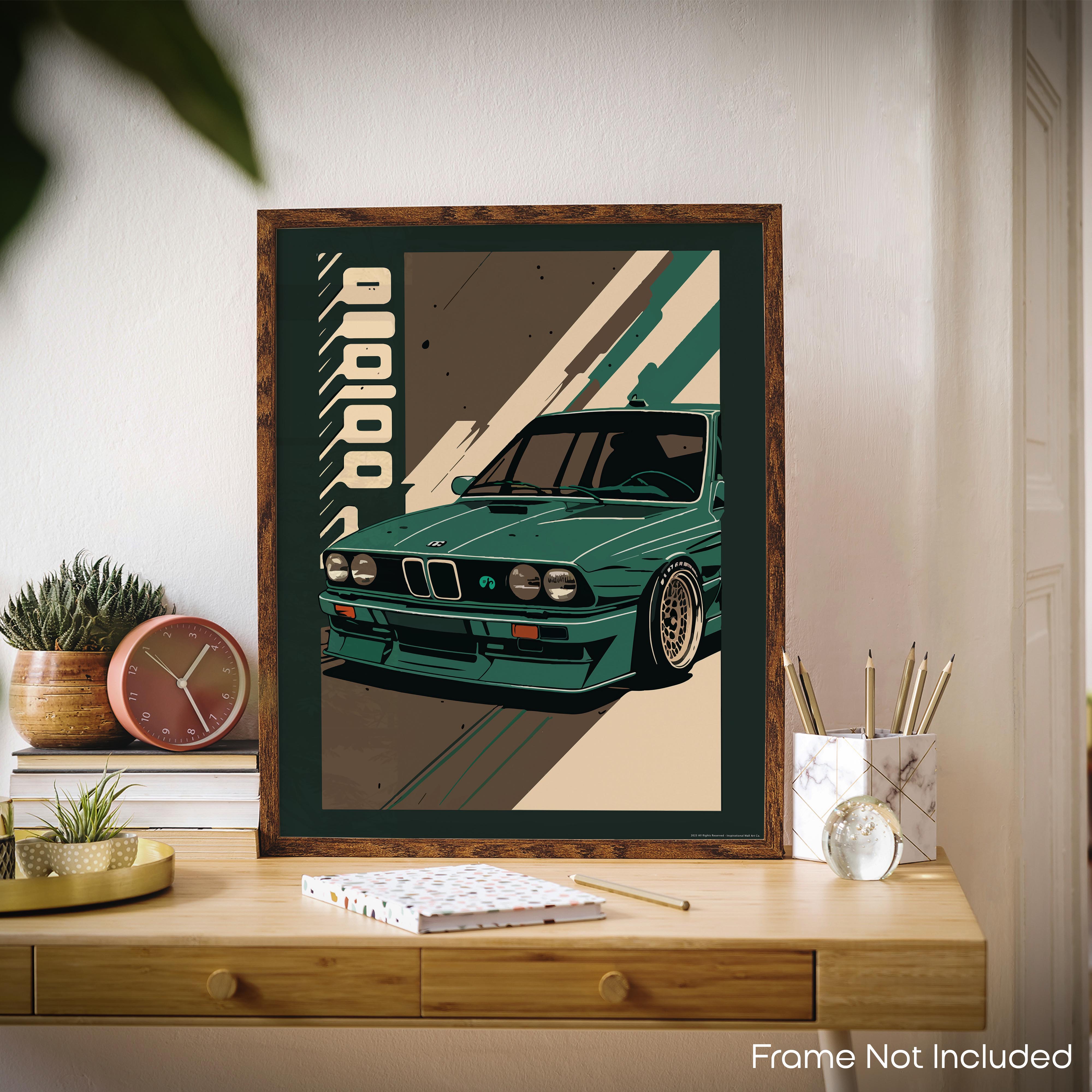 Old M3 - Car Poster