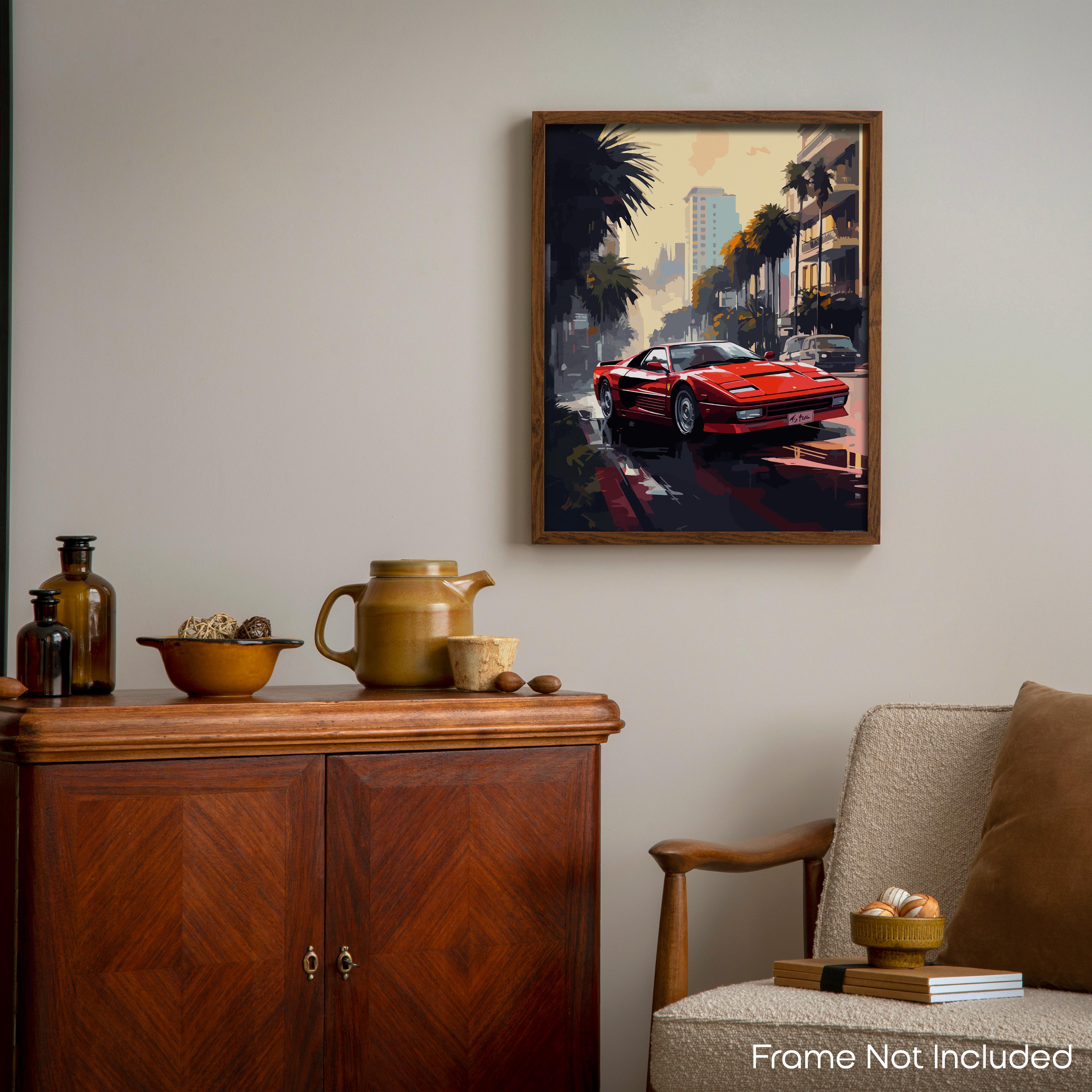 Driven - Car Poster