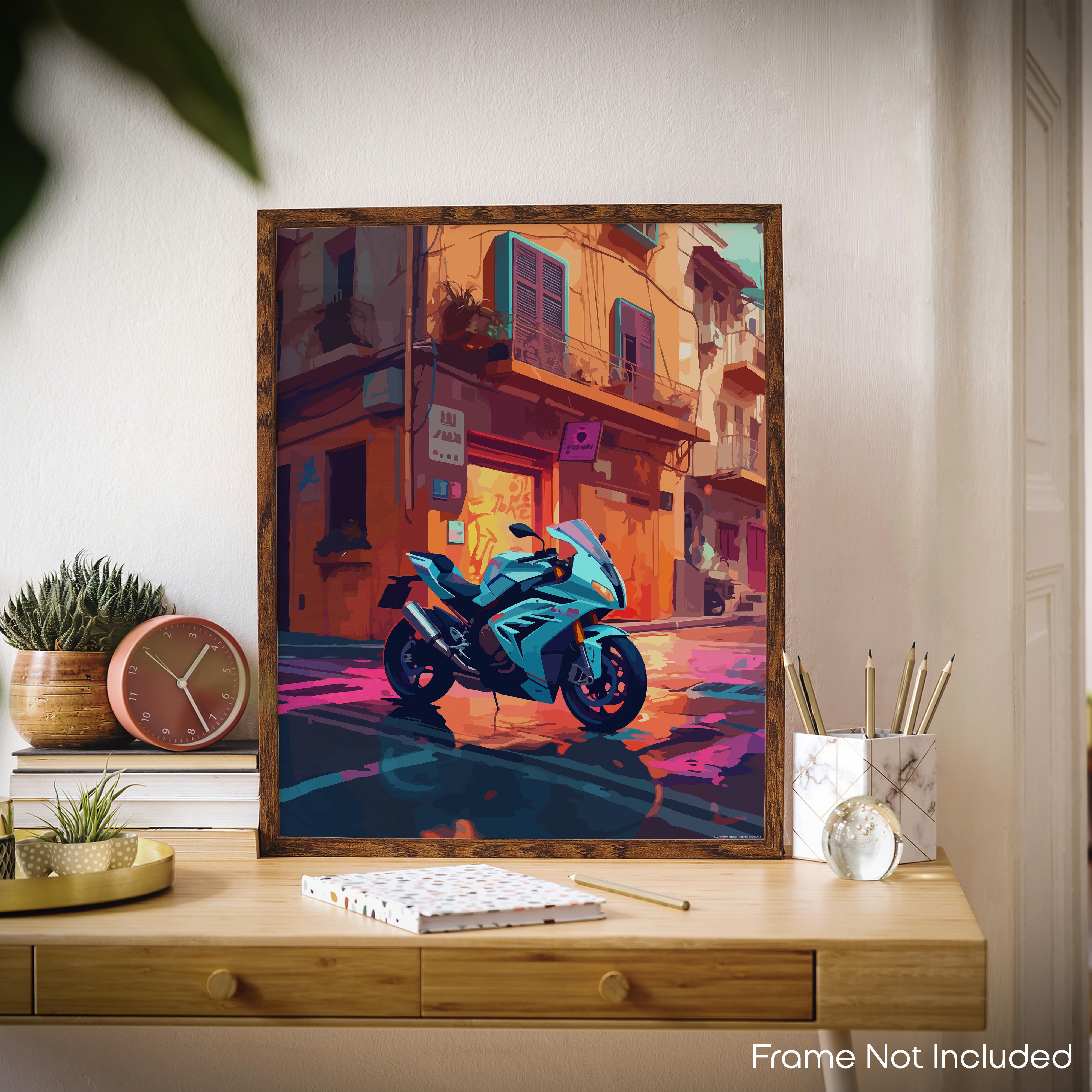 Bold - Motorcycle Poster