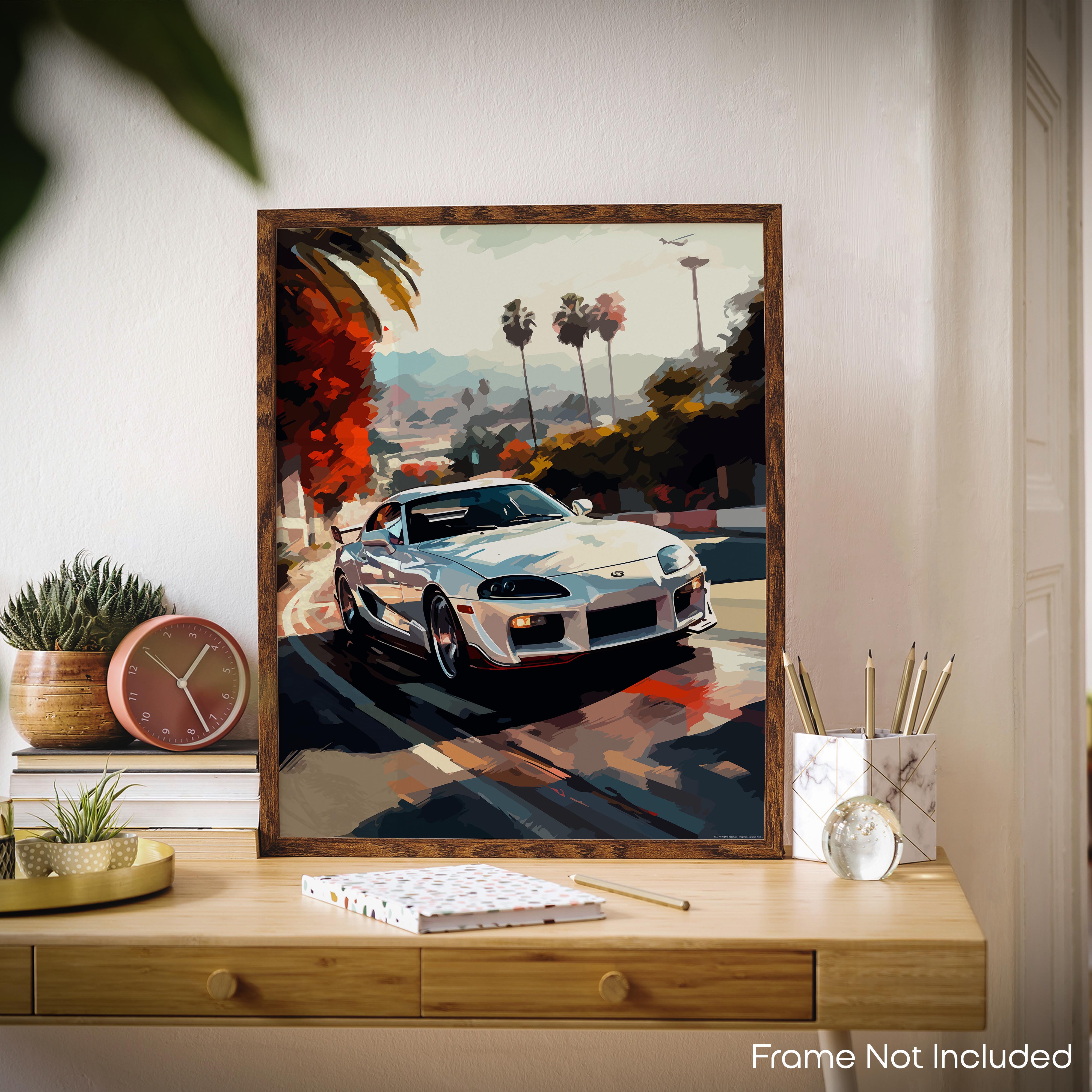 Confident - Car Poster