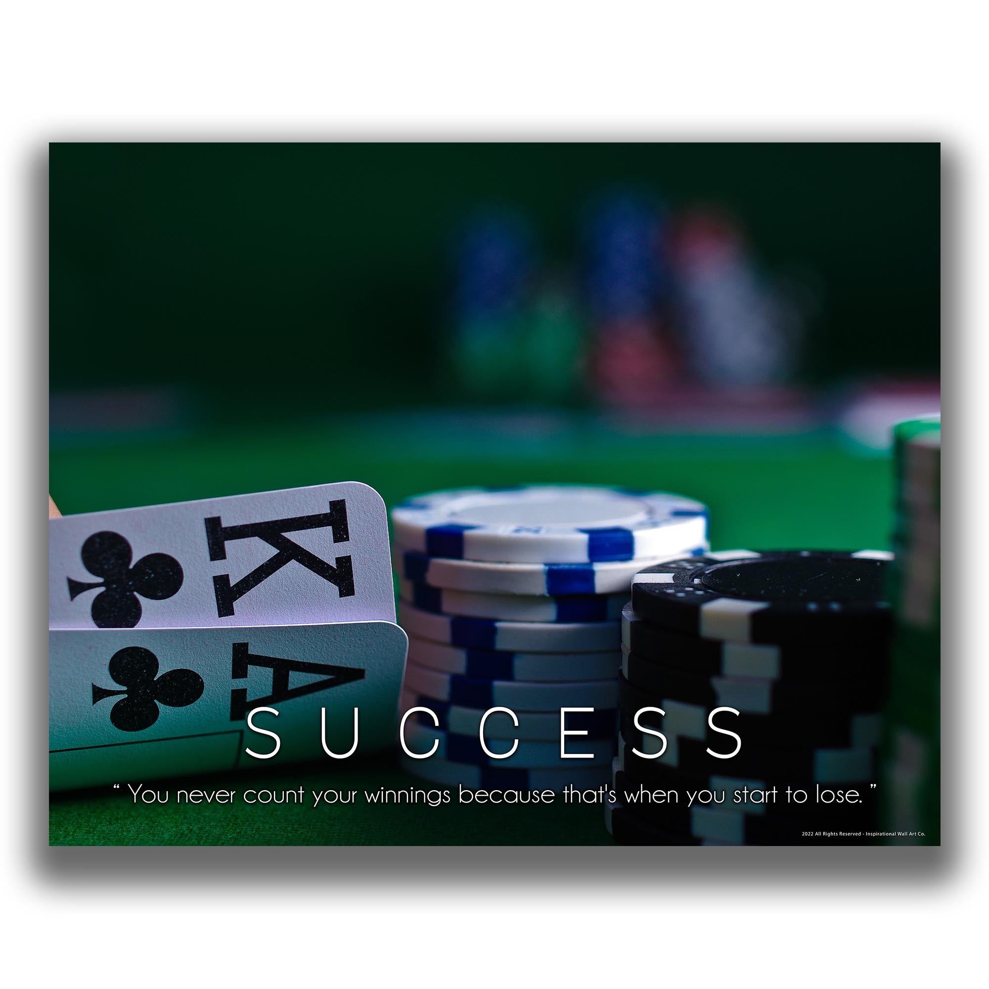 Success - Poker Poster