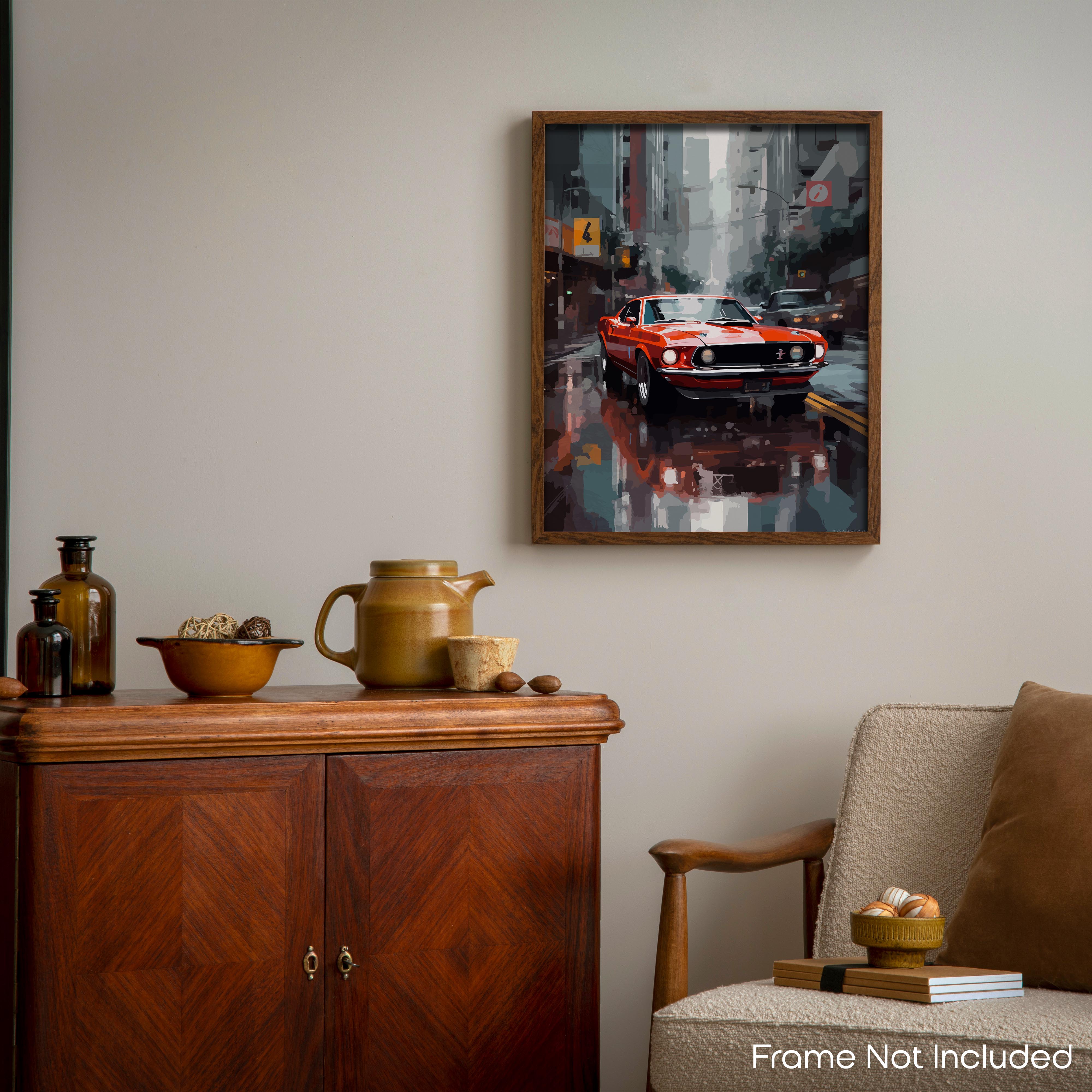 Rugged - Car Poster