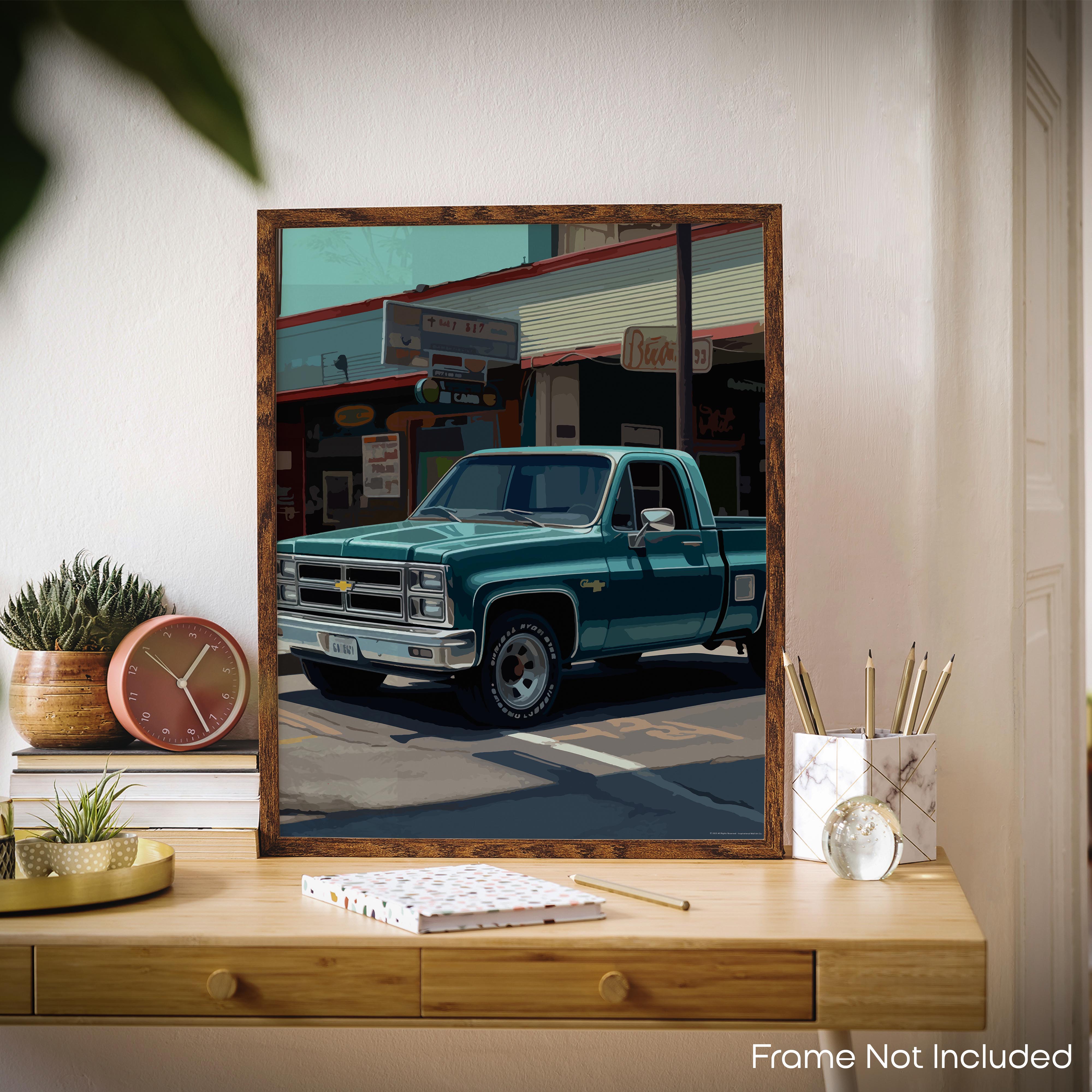 Retro - Car Poster