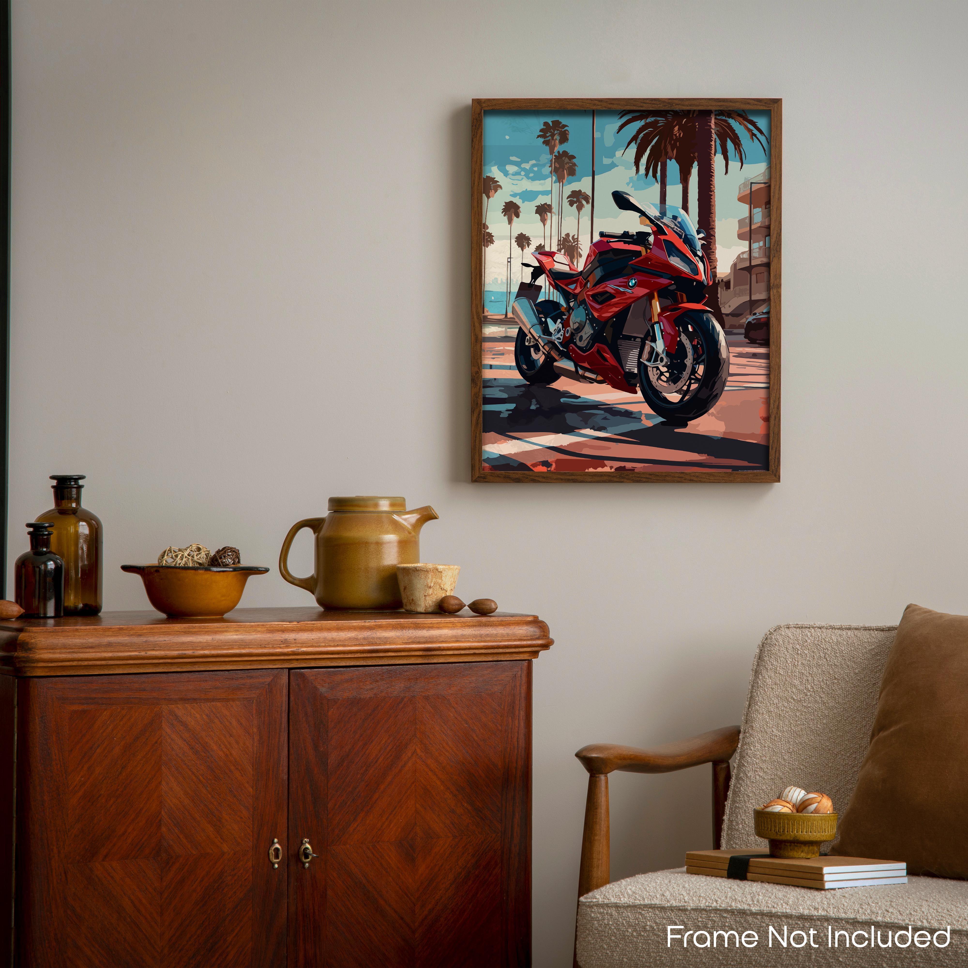 Easygoing - Motorcycle Poster