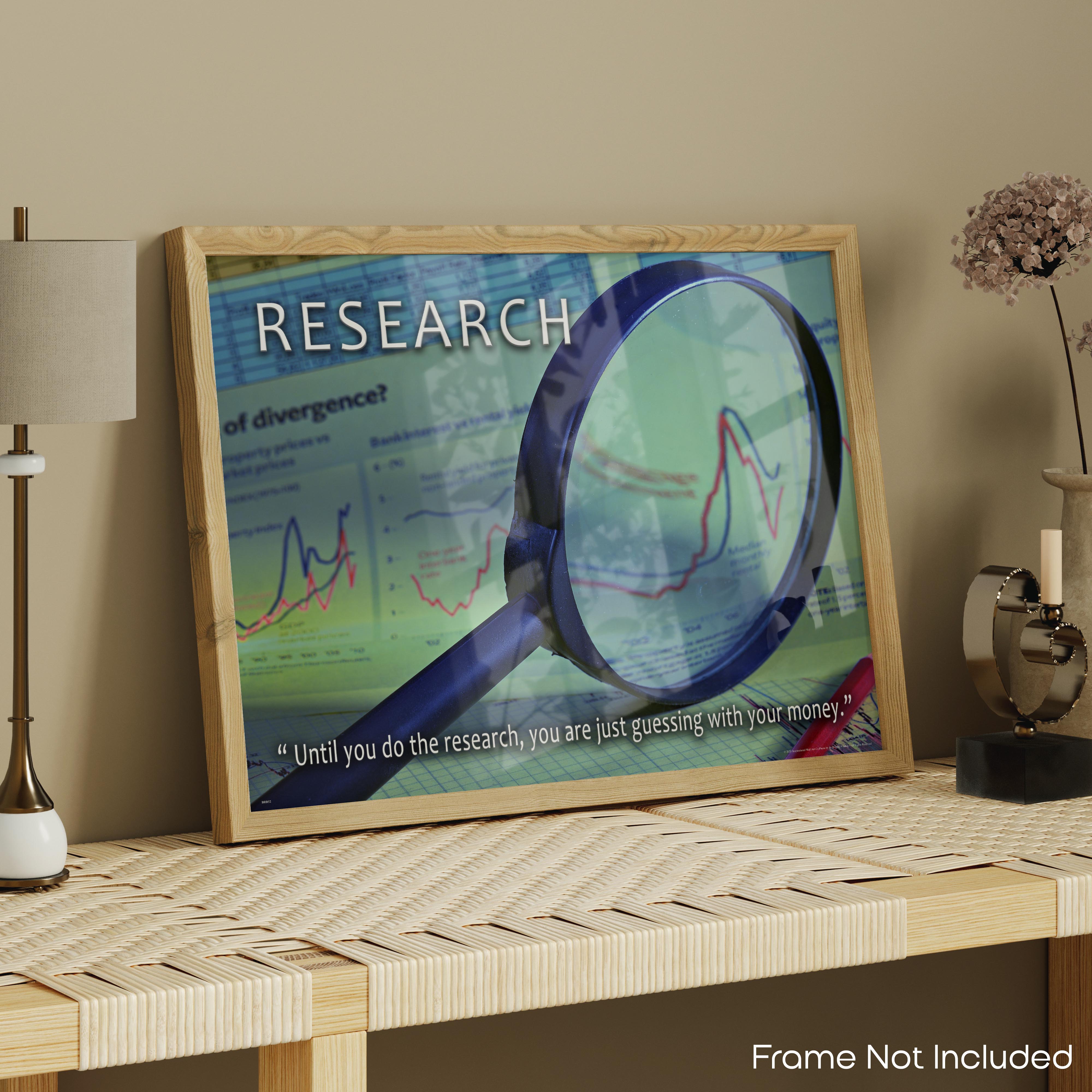 Research - Stock Market Poster