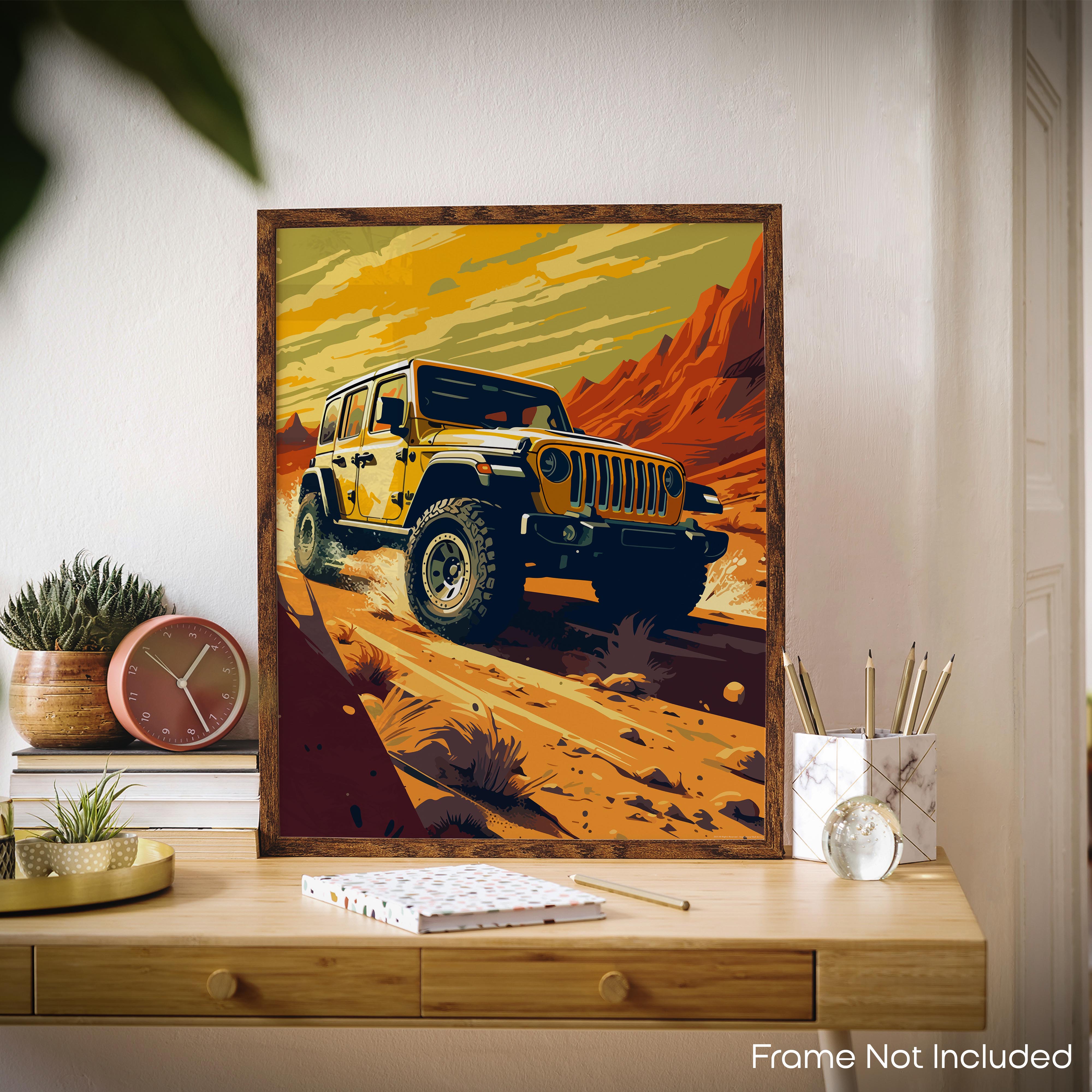 Mirage - Car Poster