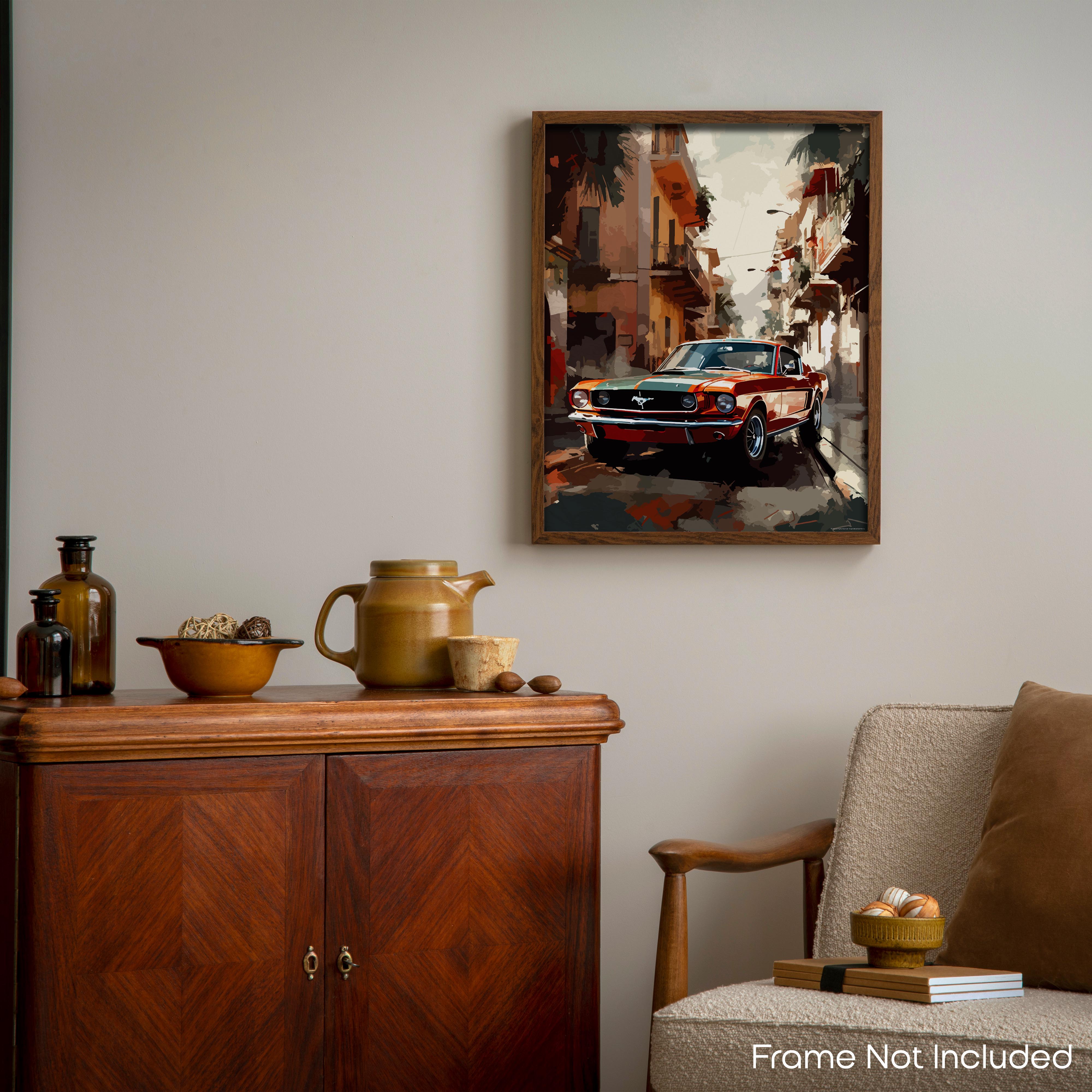 Muscle - Car Poster