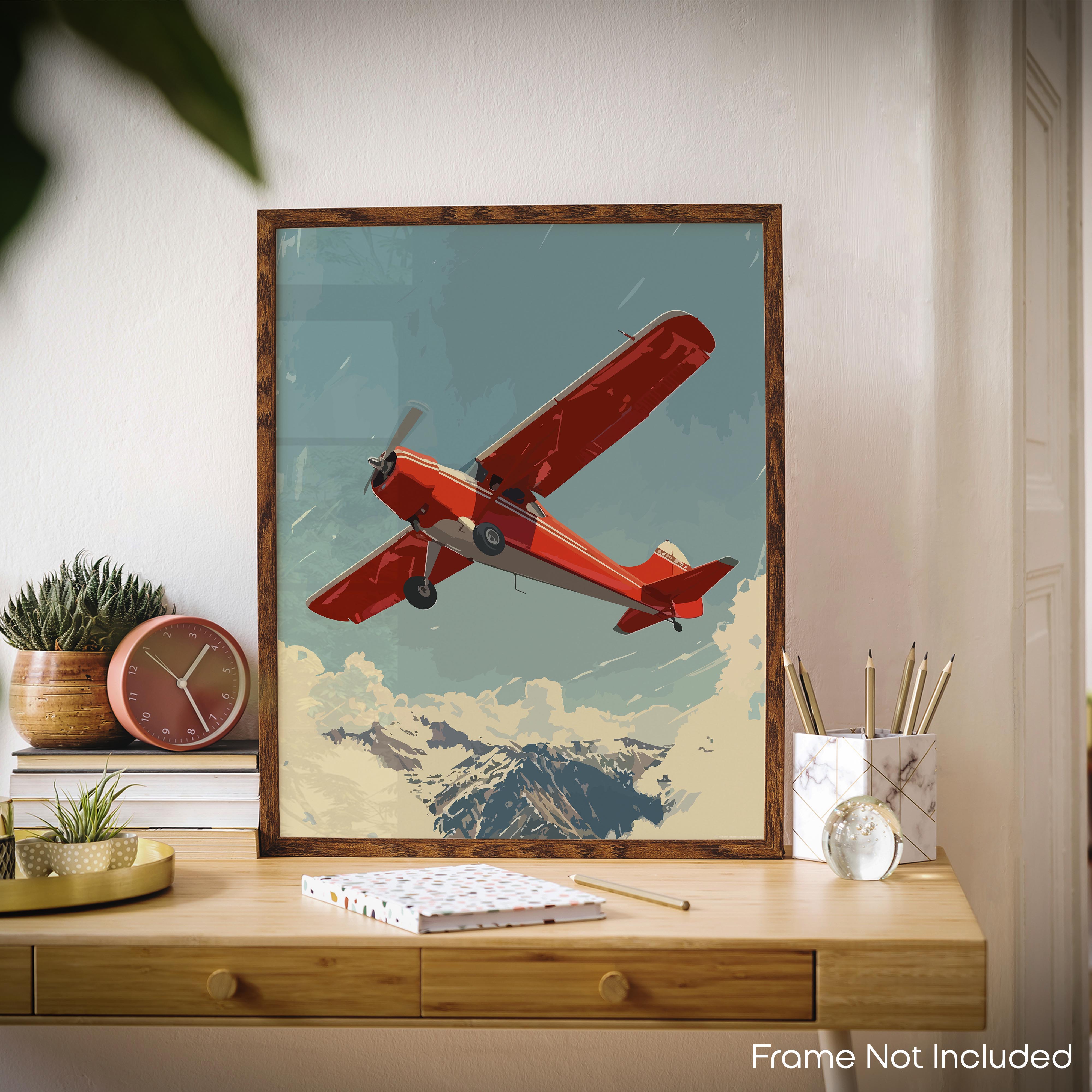 Graceful - Airplane Poster