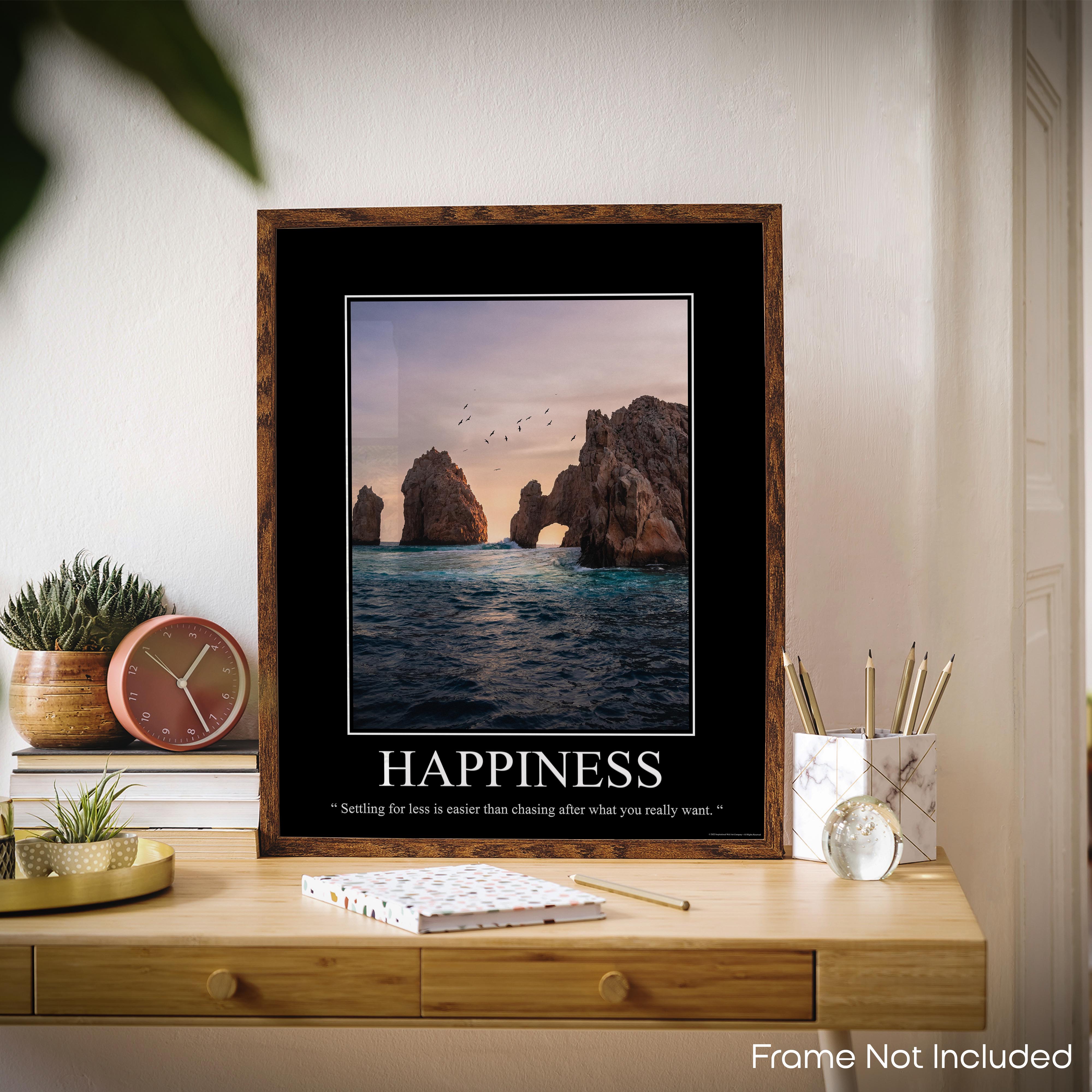Happiness - Demotivational Poster