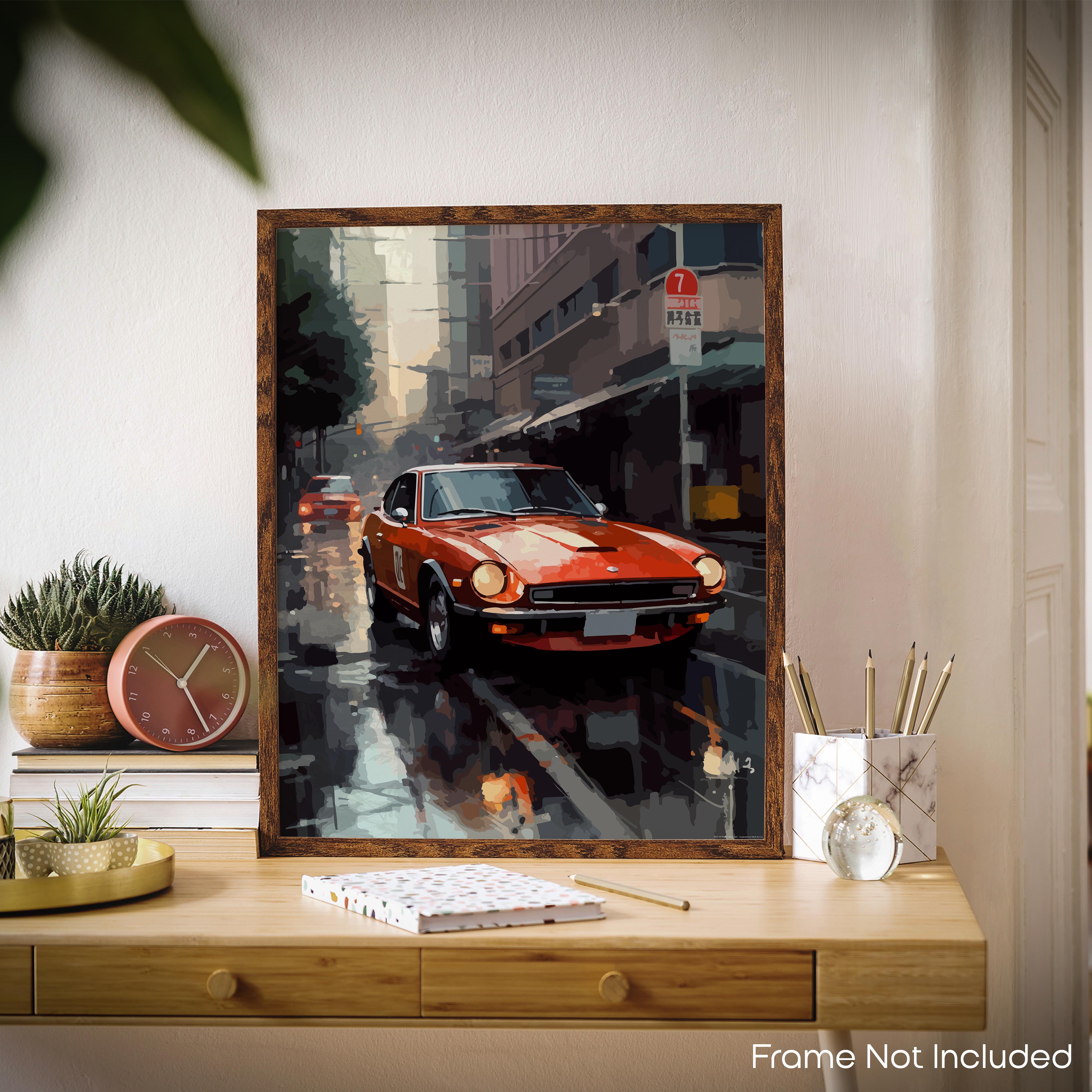 Soaring - Car Poster