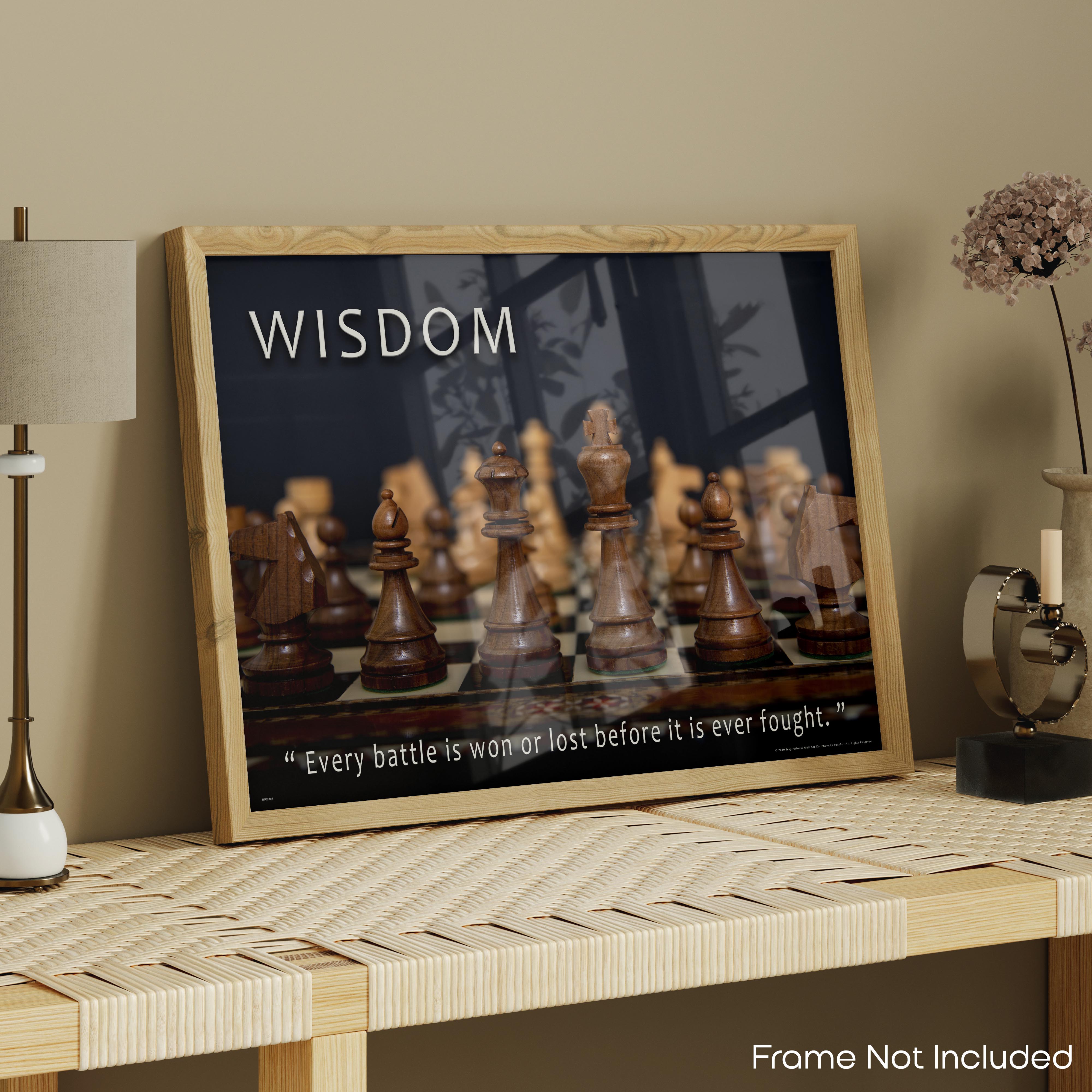 Wisdom - Chess Poster