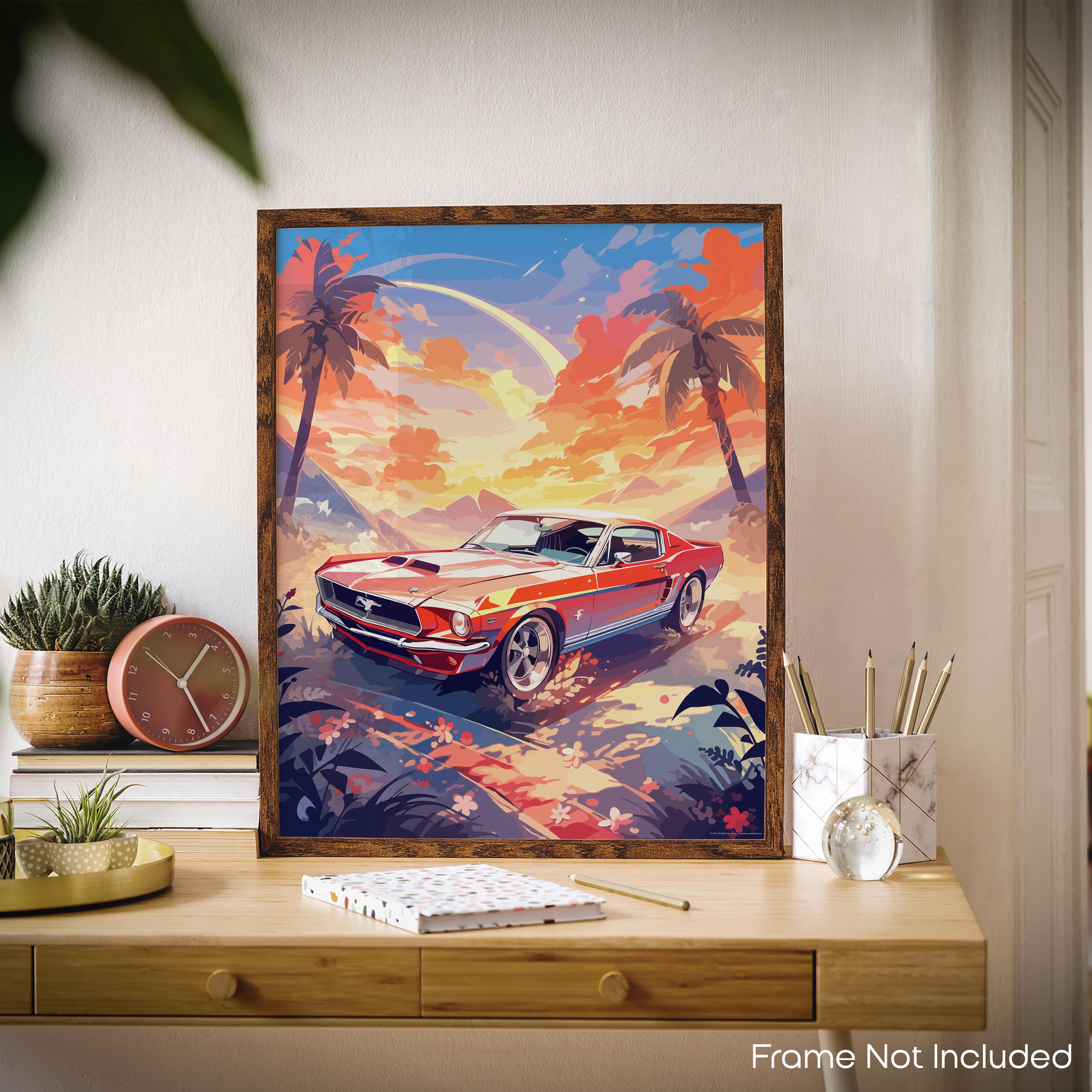 Pony - Car Poster