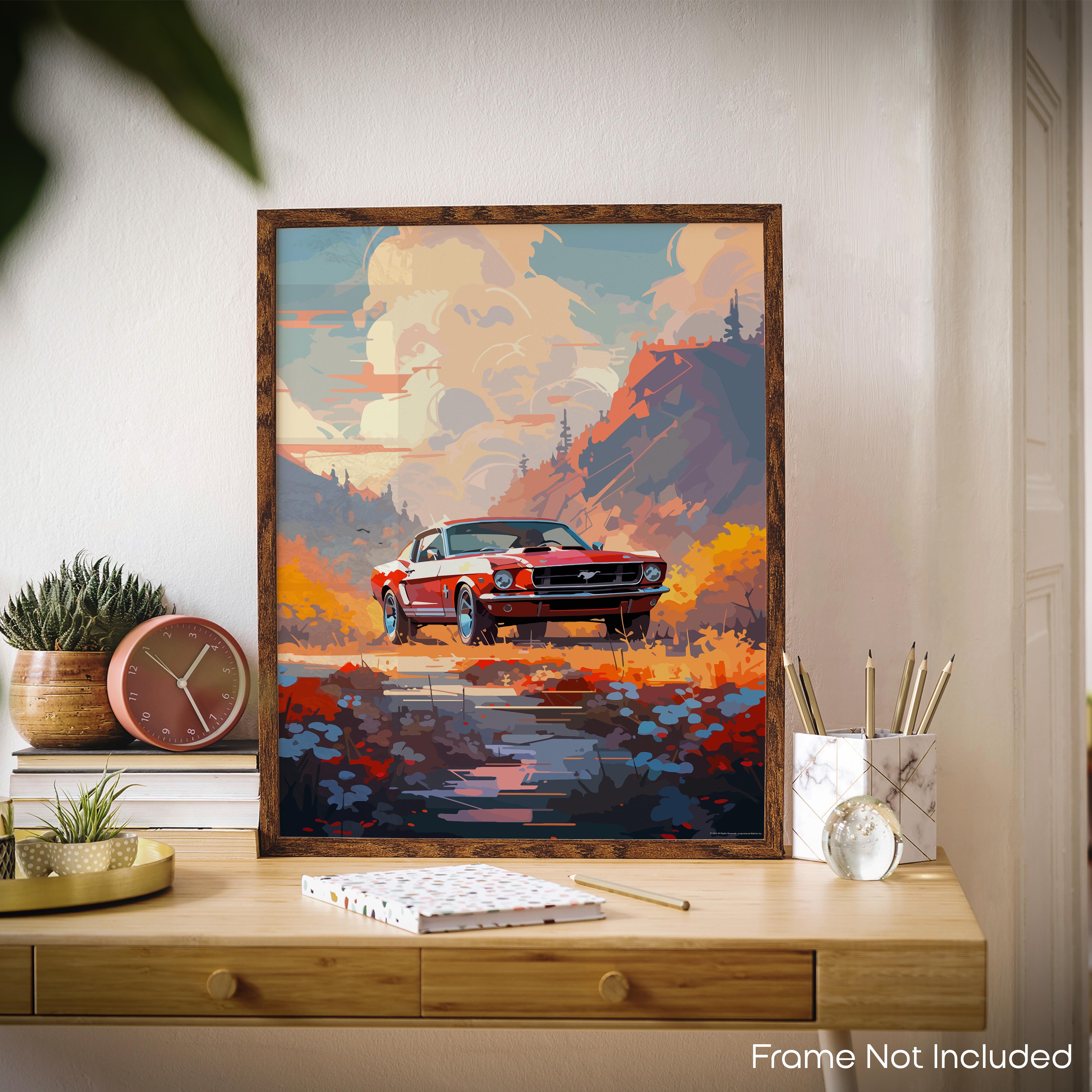 Muscle - Car Poster