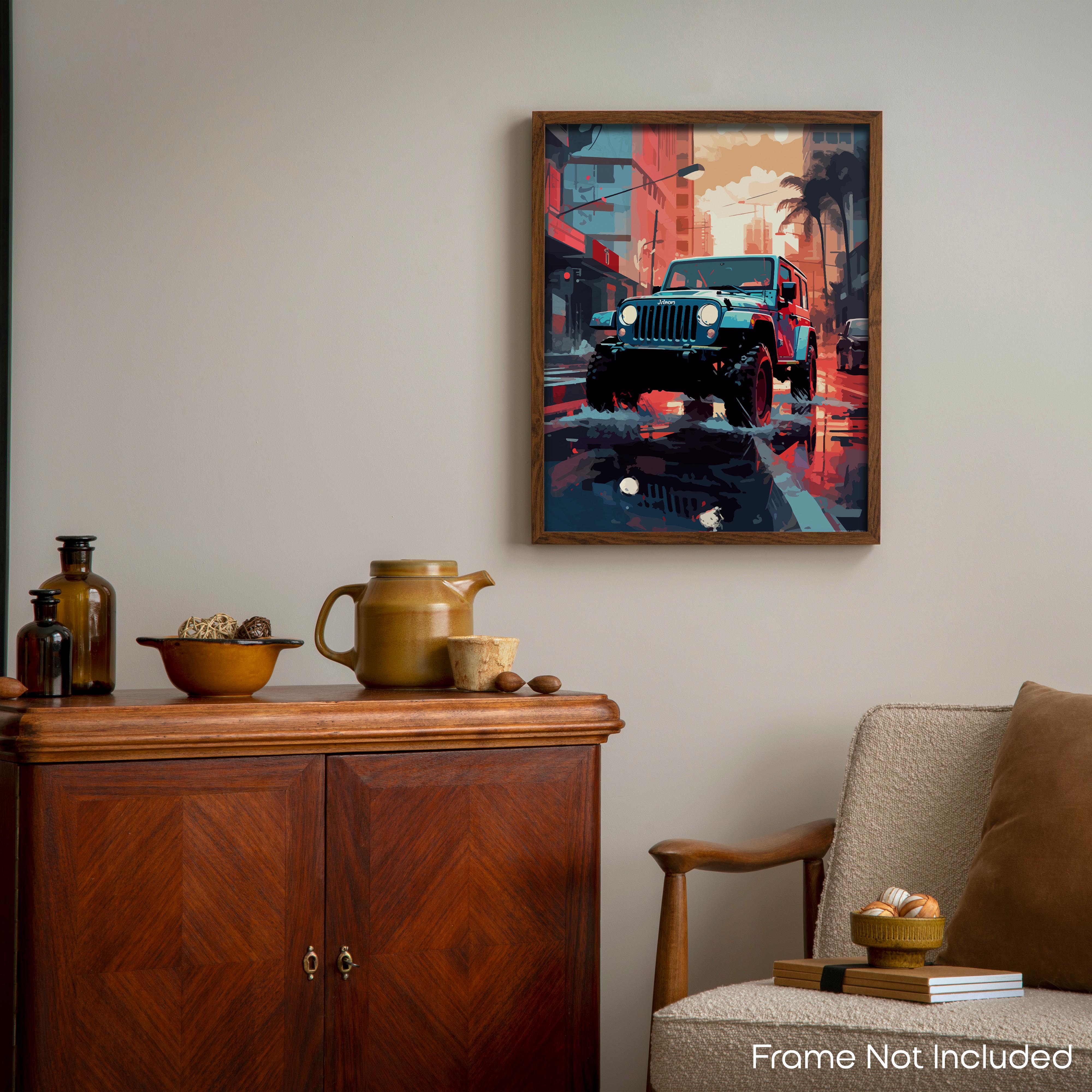Vrooming - Car Poster