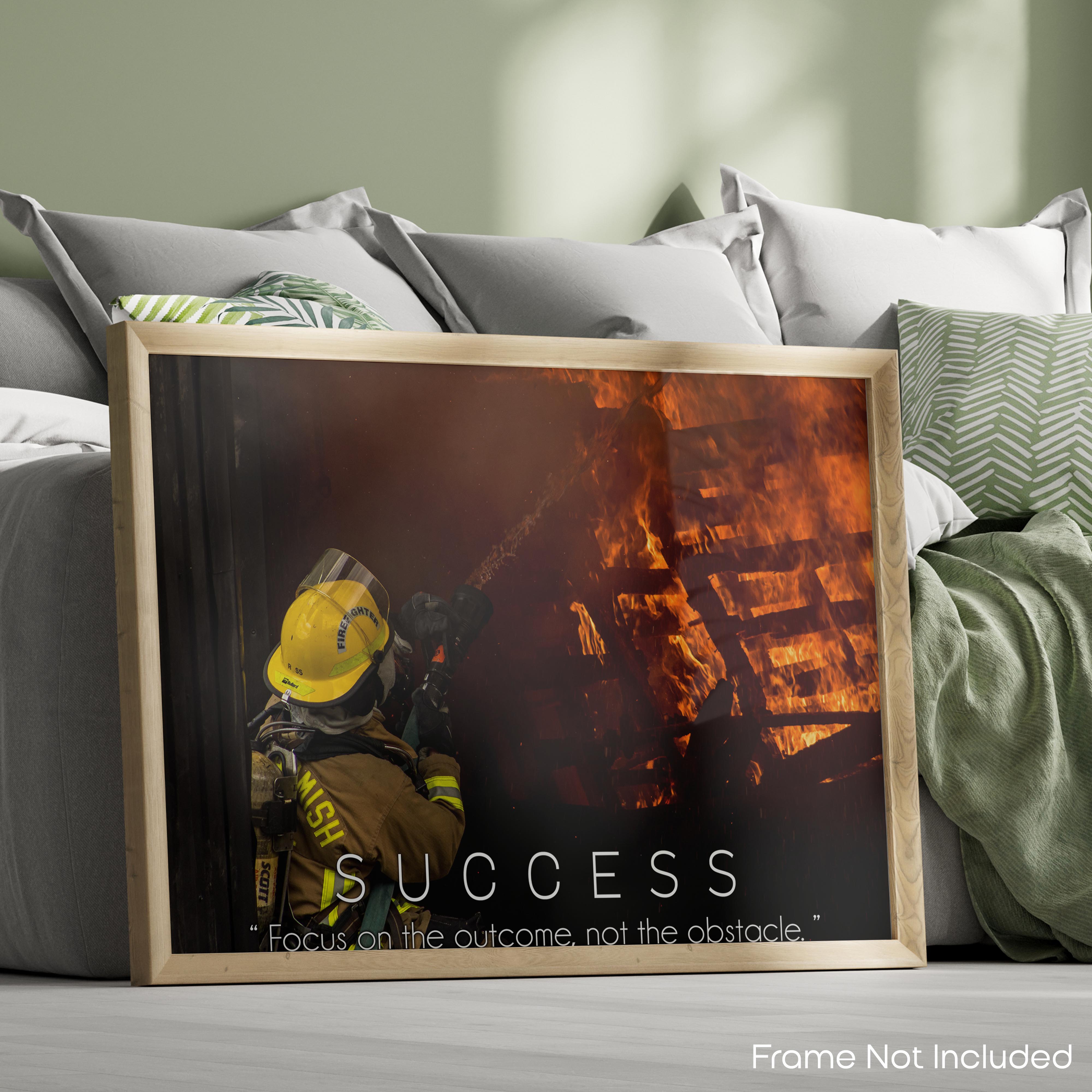 Success - Firefighter Poster