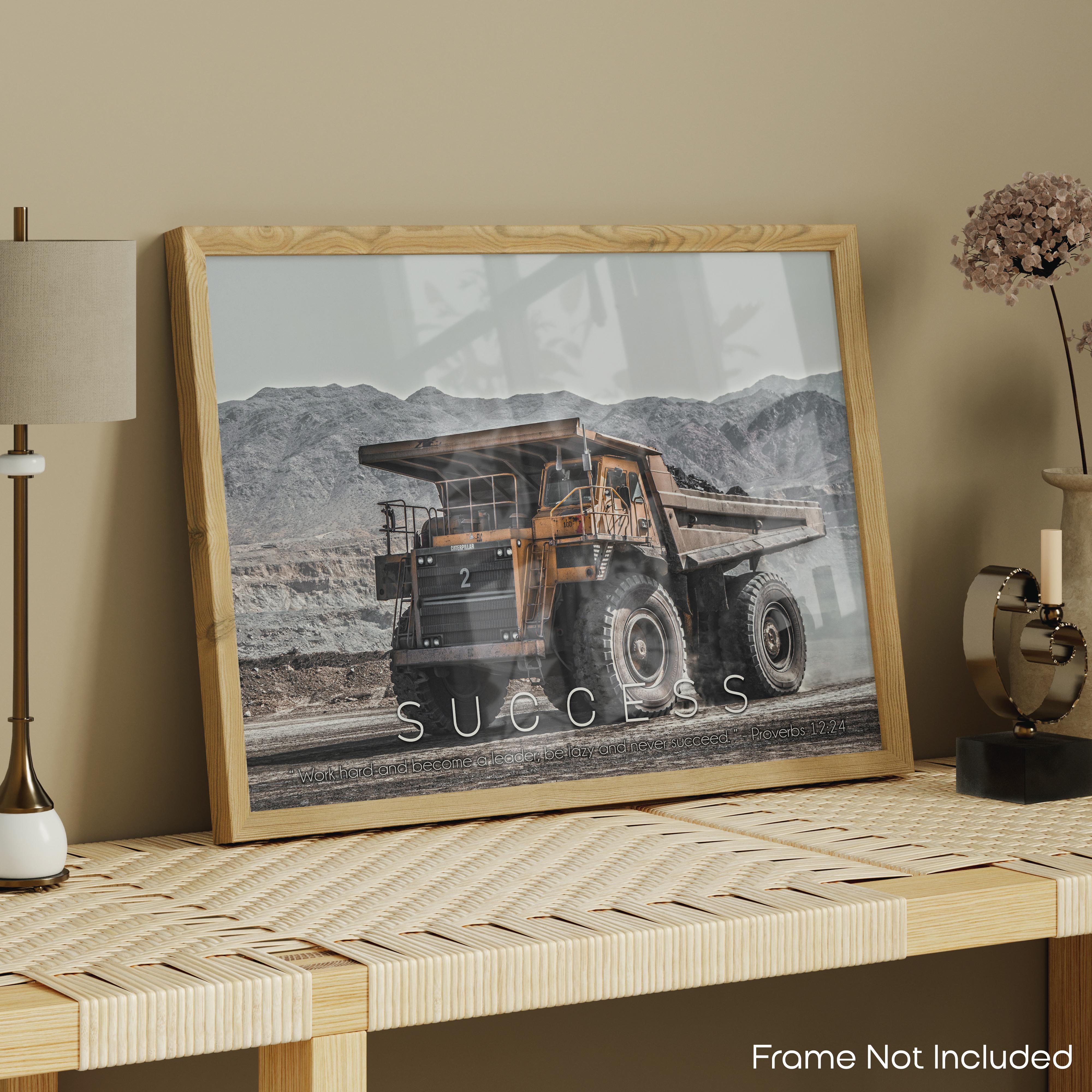 Success - Truck Poster