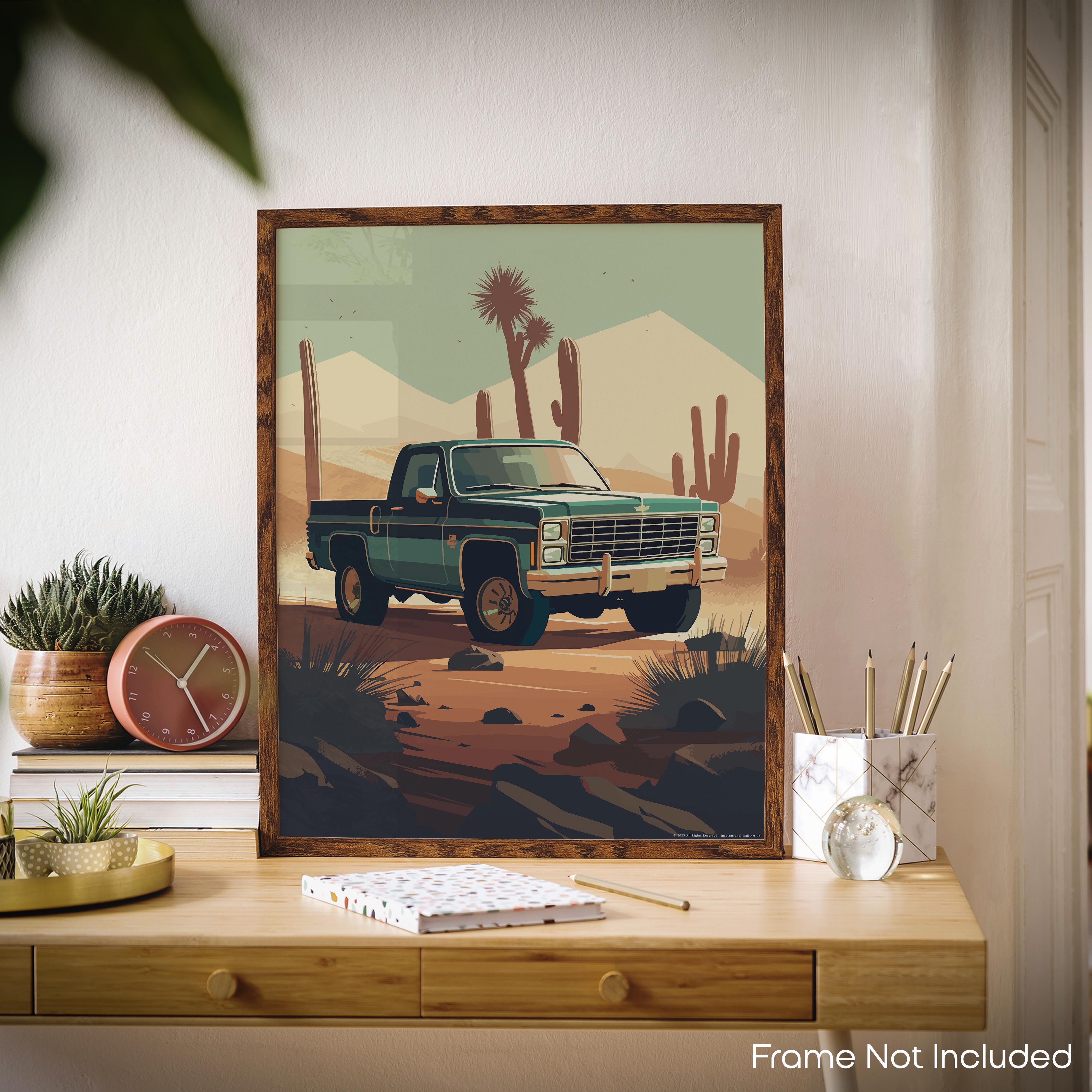 Timeless Treasures - Truck Poster