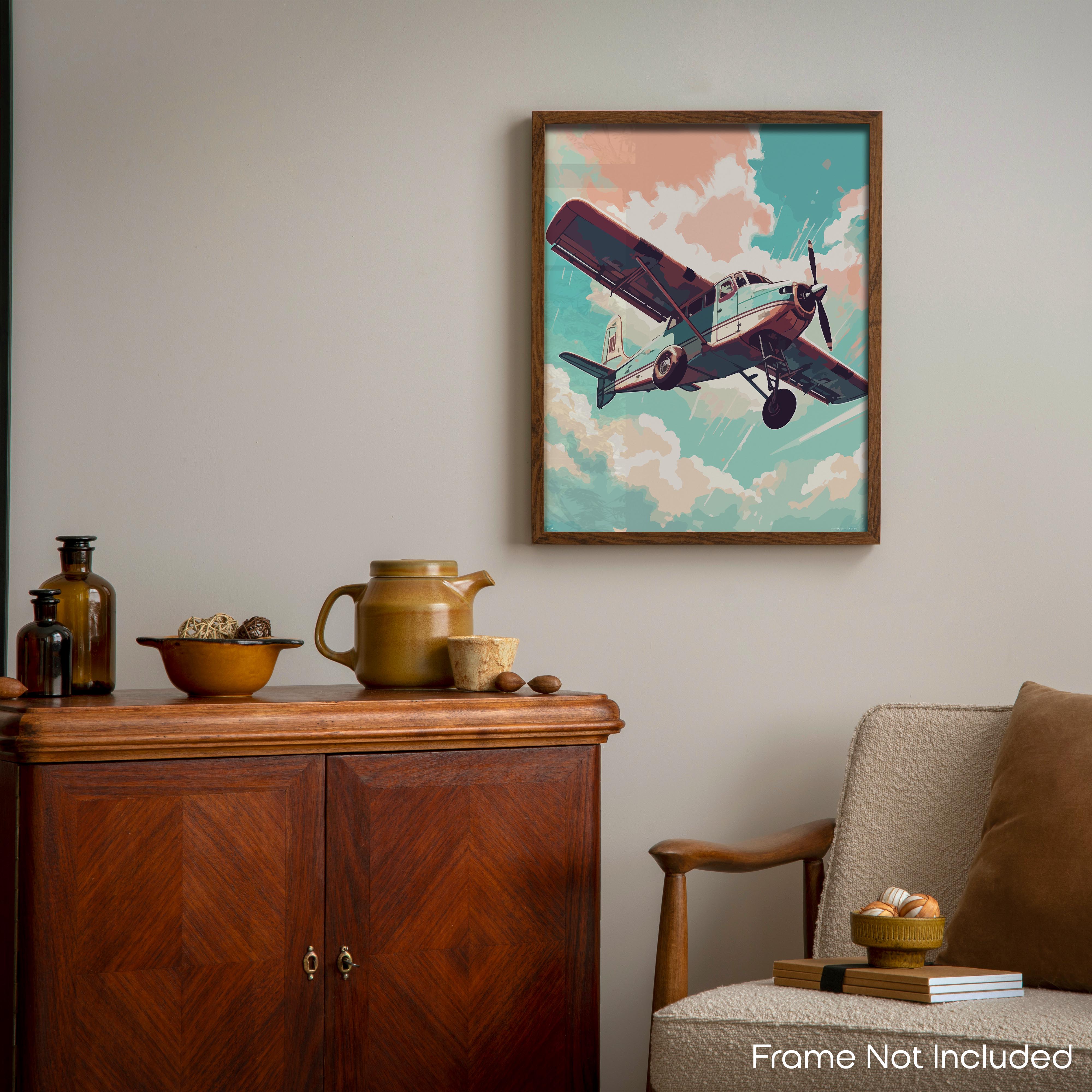 Winged - Airplane Poster