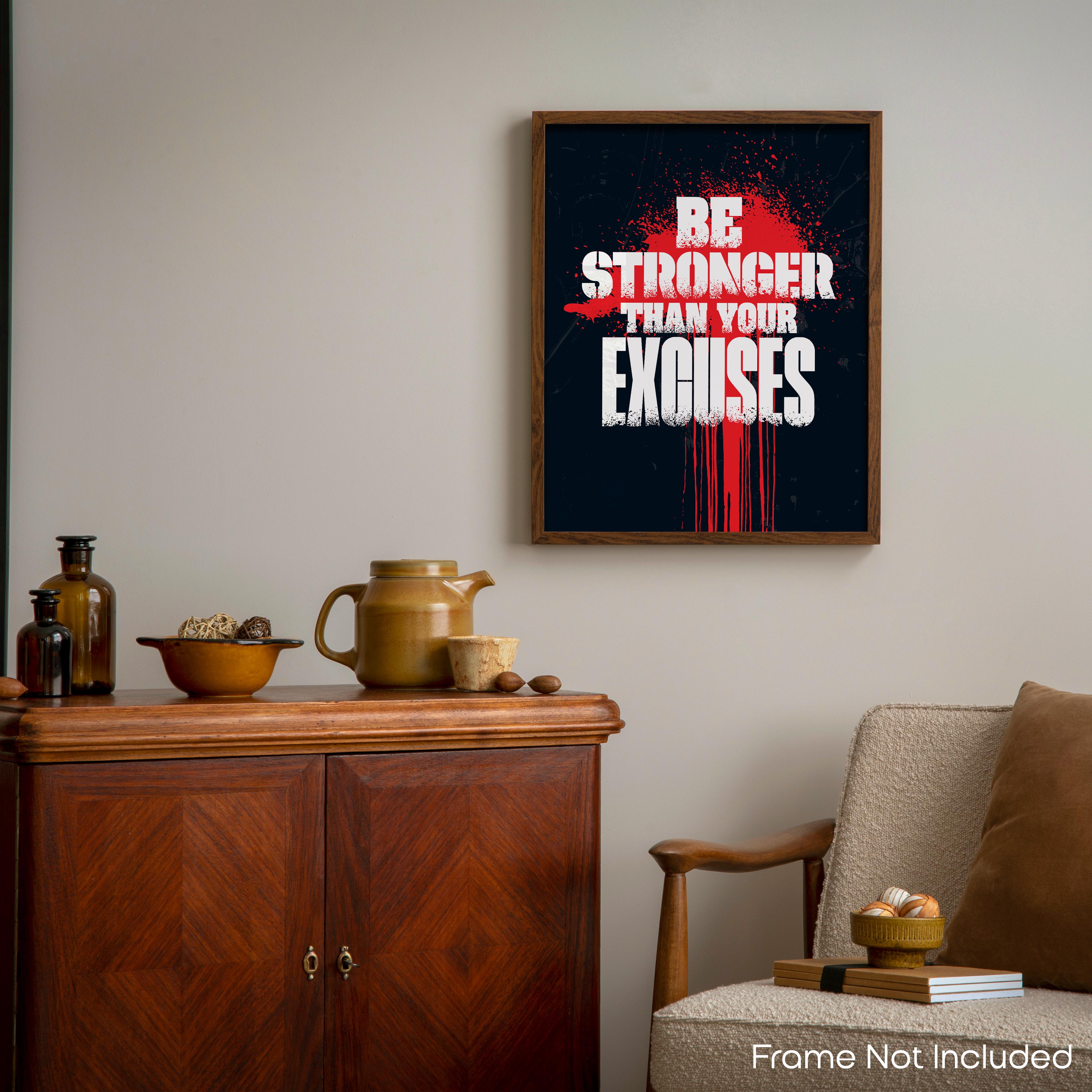 Be Stronger - Gym Poster
