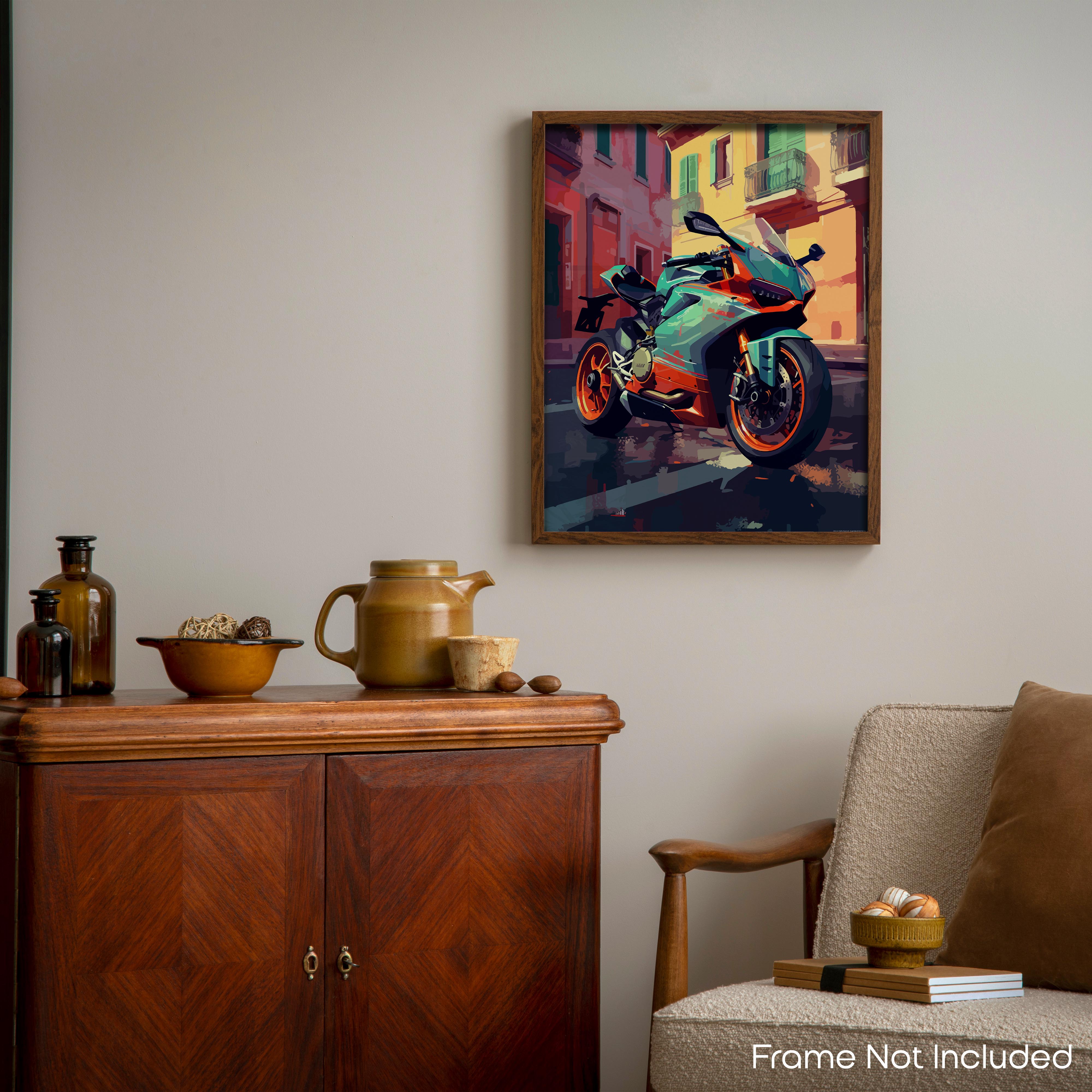 Capable - Motorcycle Poster