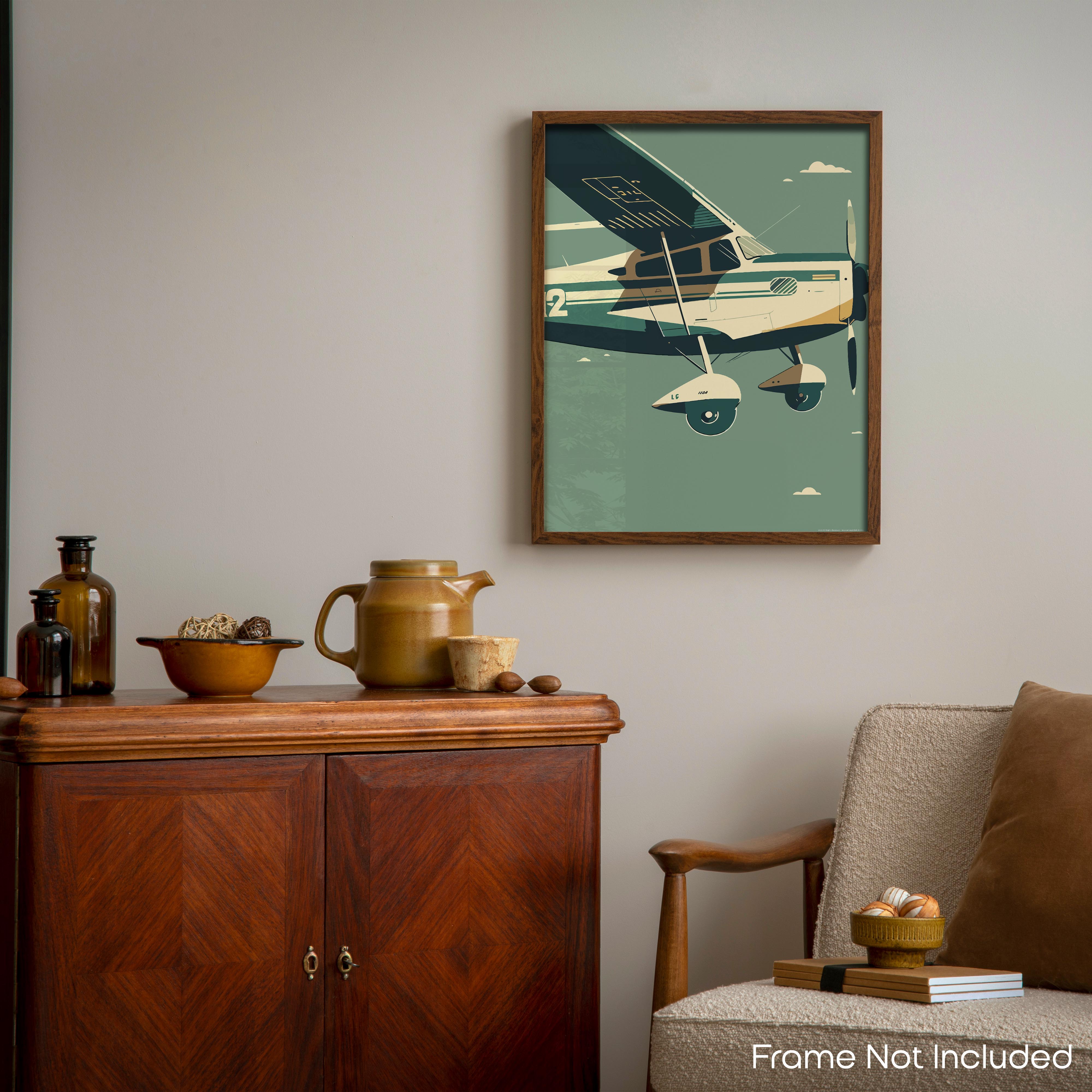 Skies - Airplane Poster