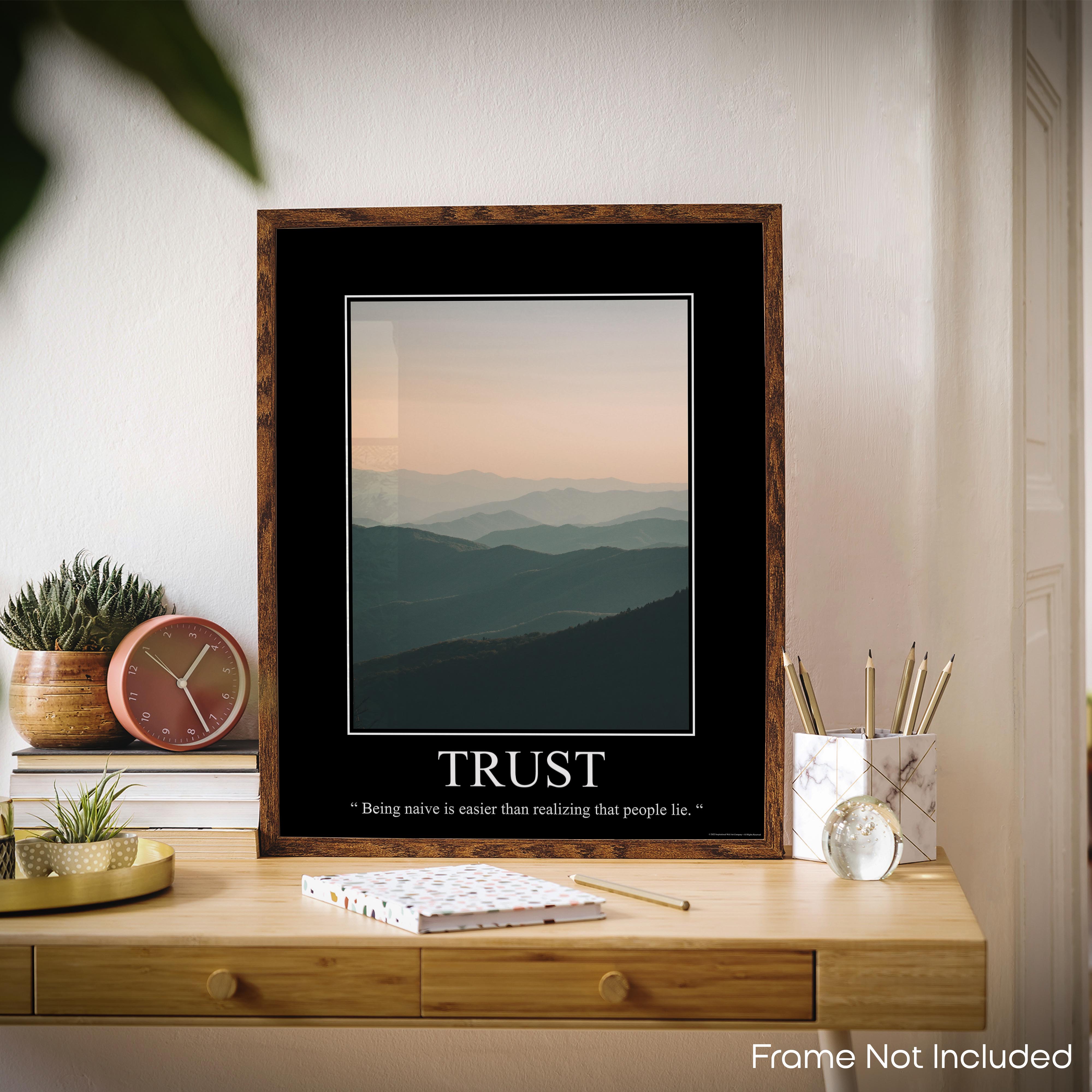 Trust - Demotivational Poster