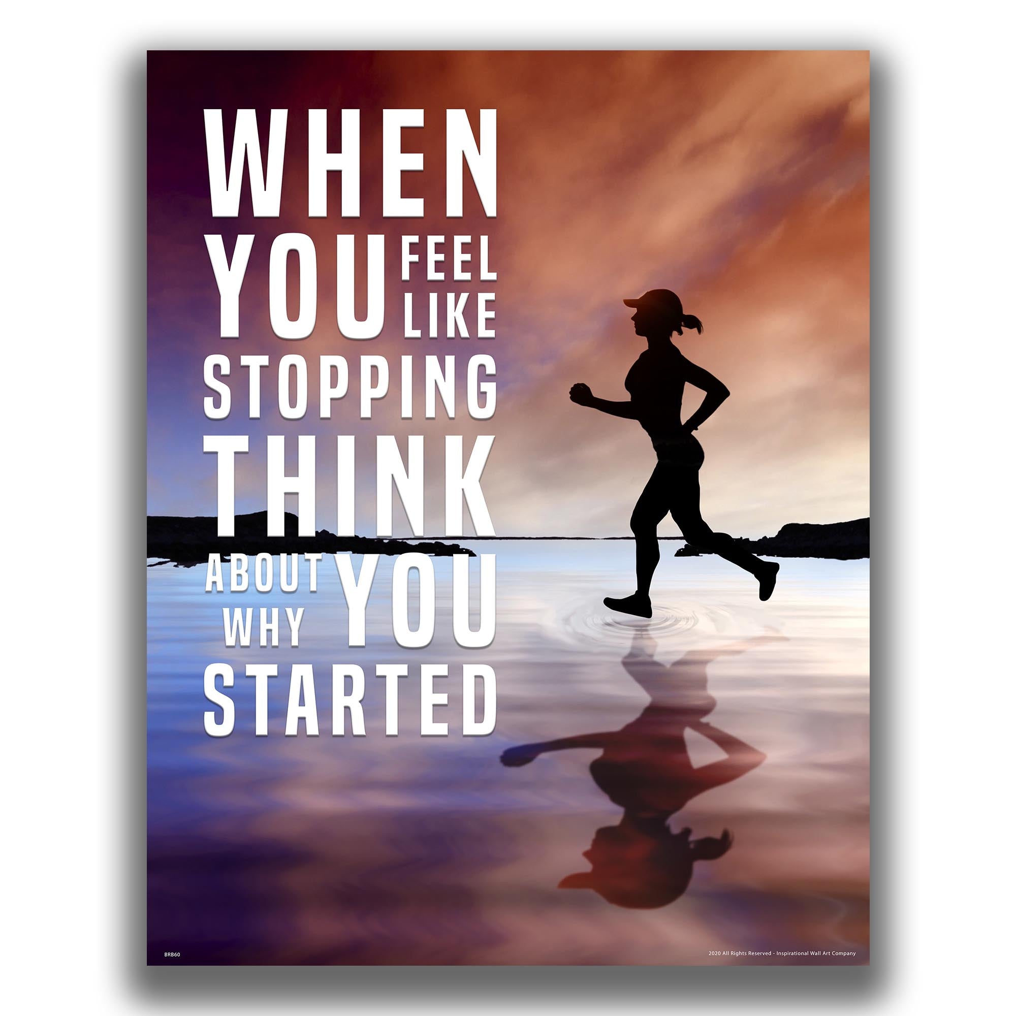 Think - Gym Poster