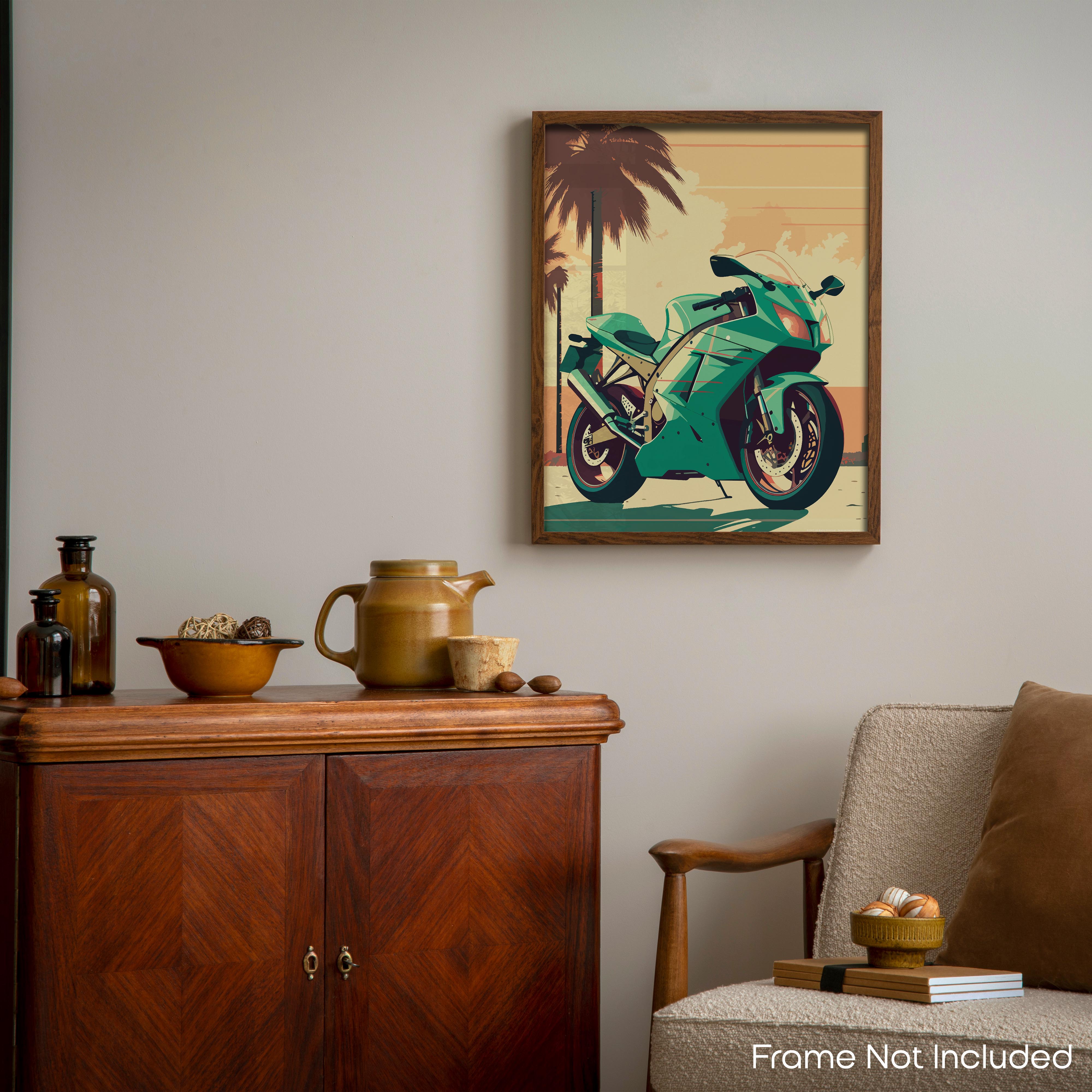 Unleash Your Journey - Motorcycle Poster