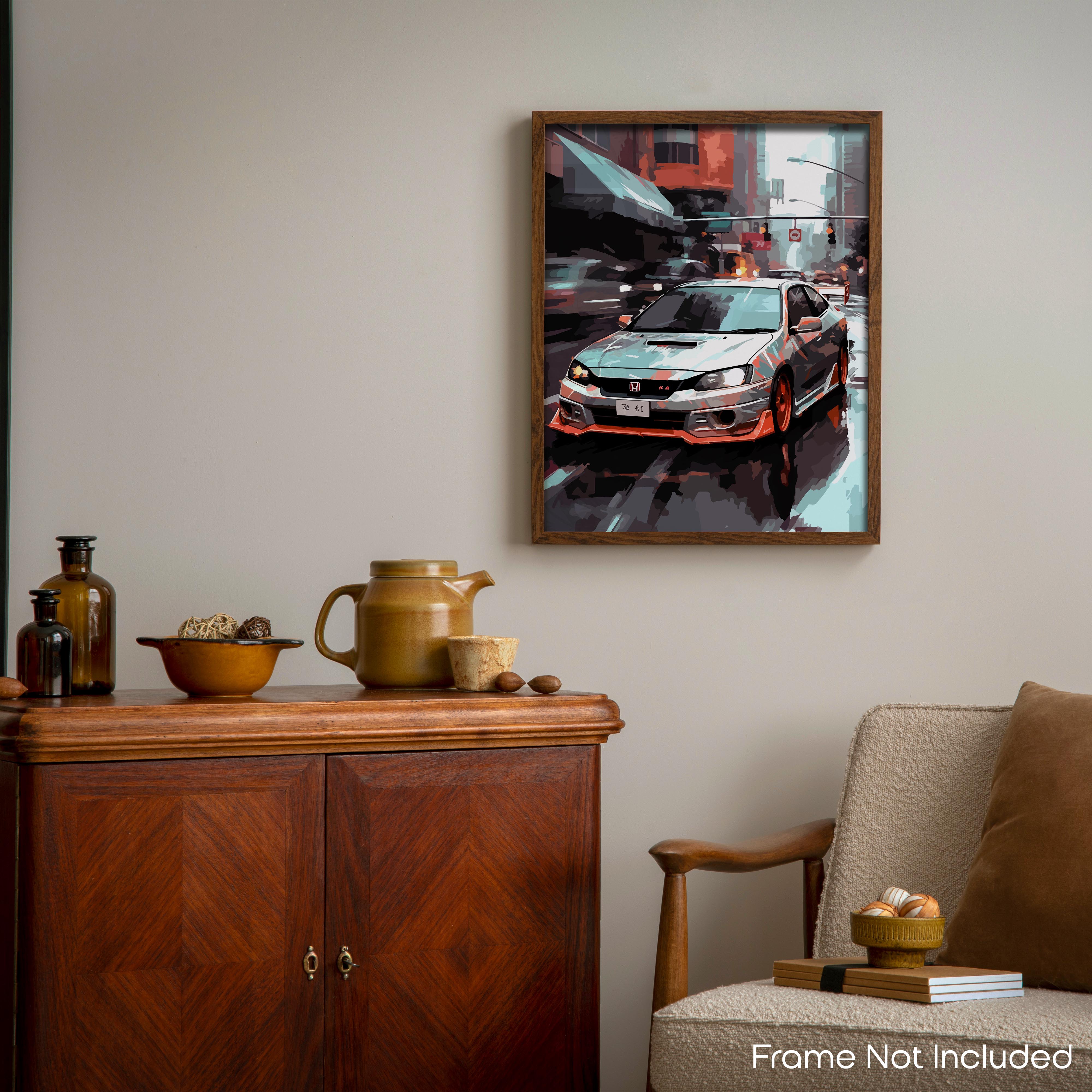 Trailblazing - Car Poster