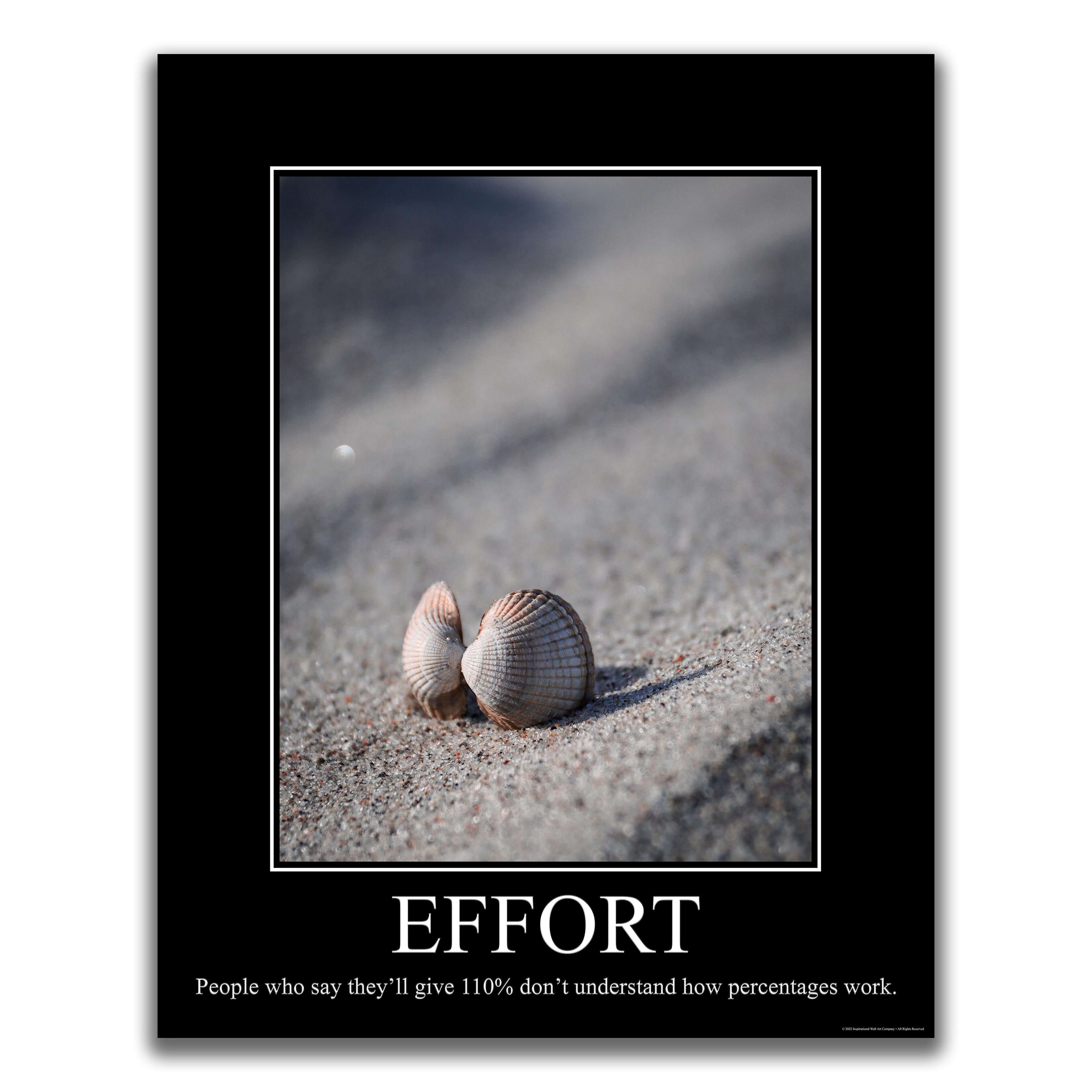 Effort - Demotivational Poster