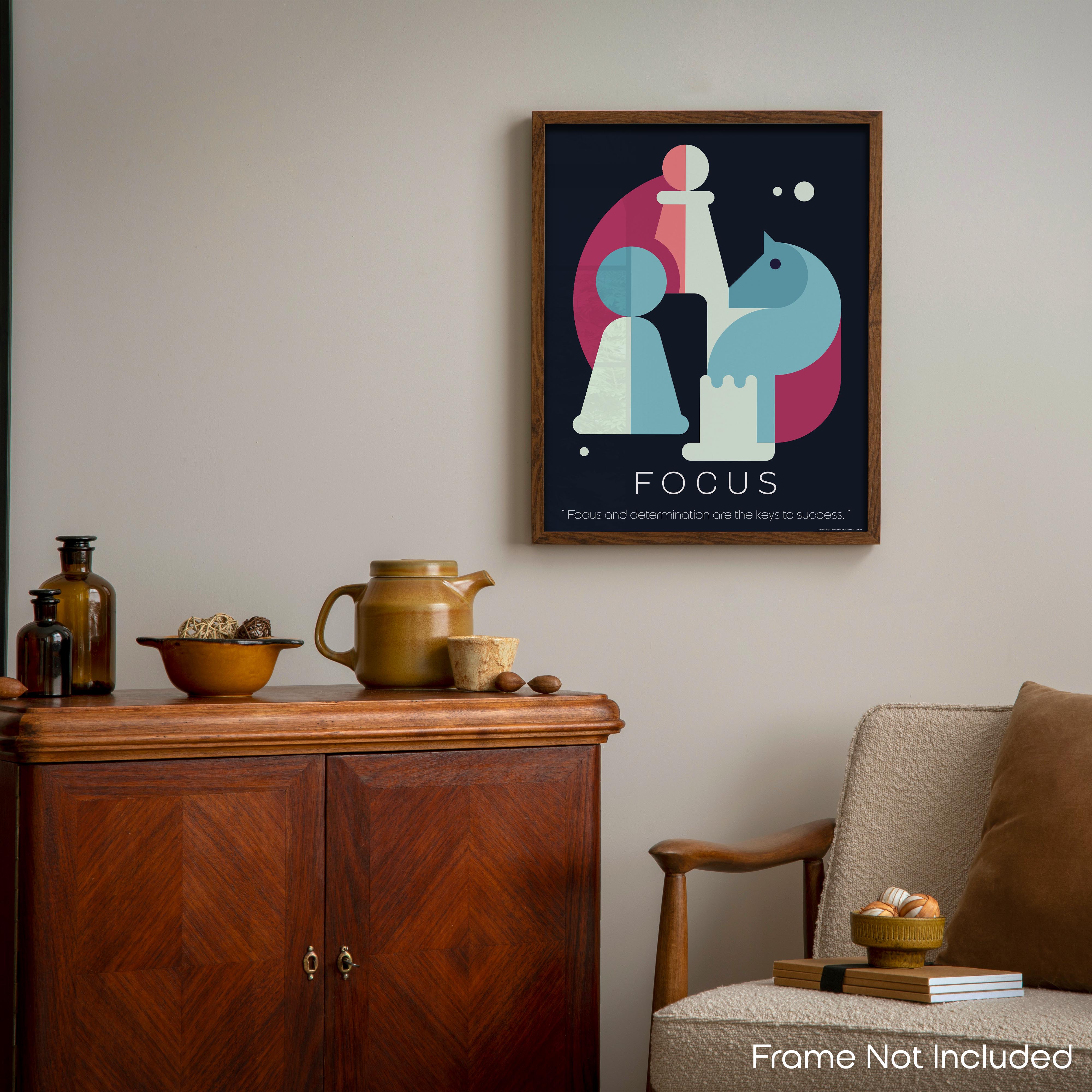 Focus - Chess Poster