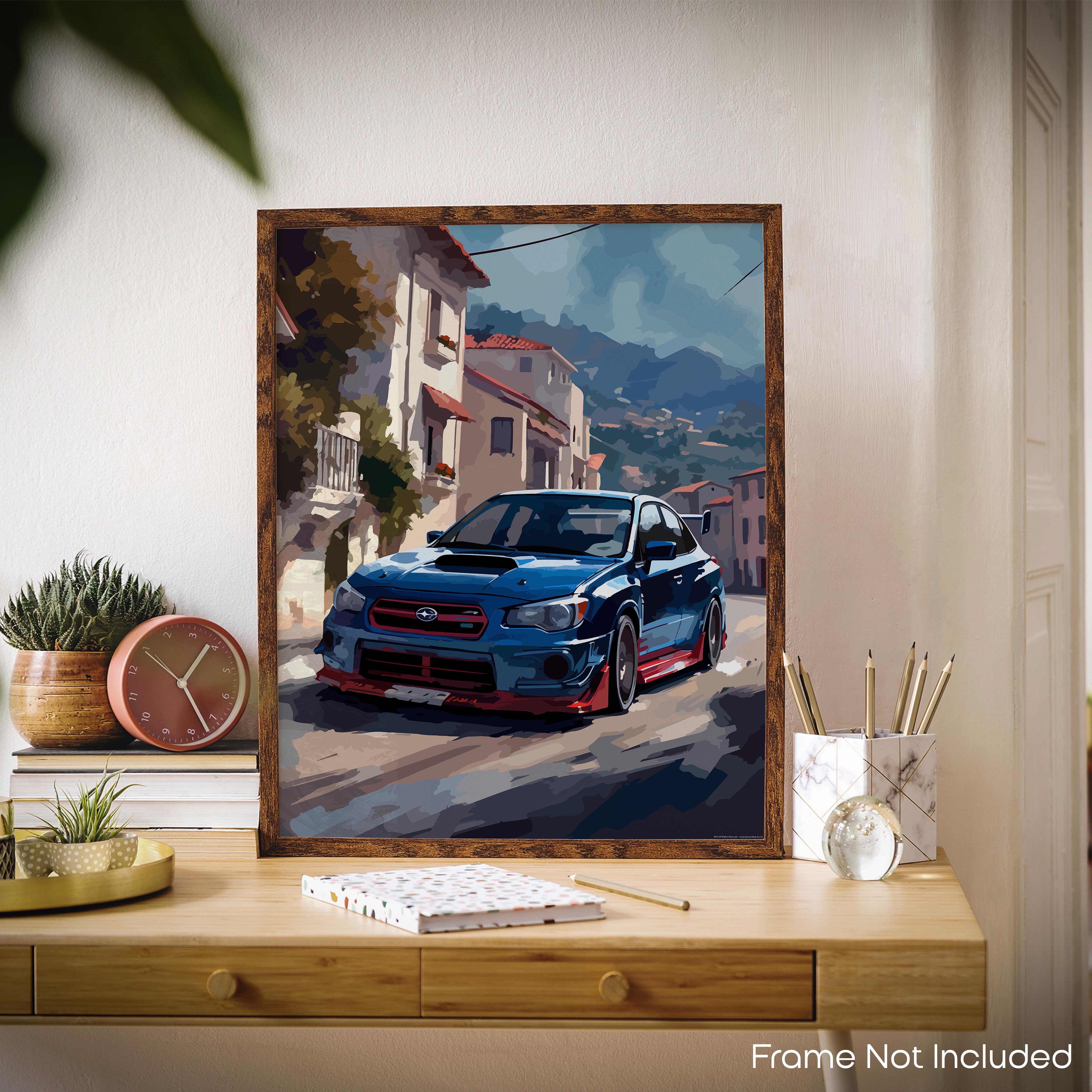 Animated - Car Poster