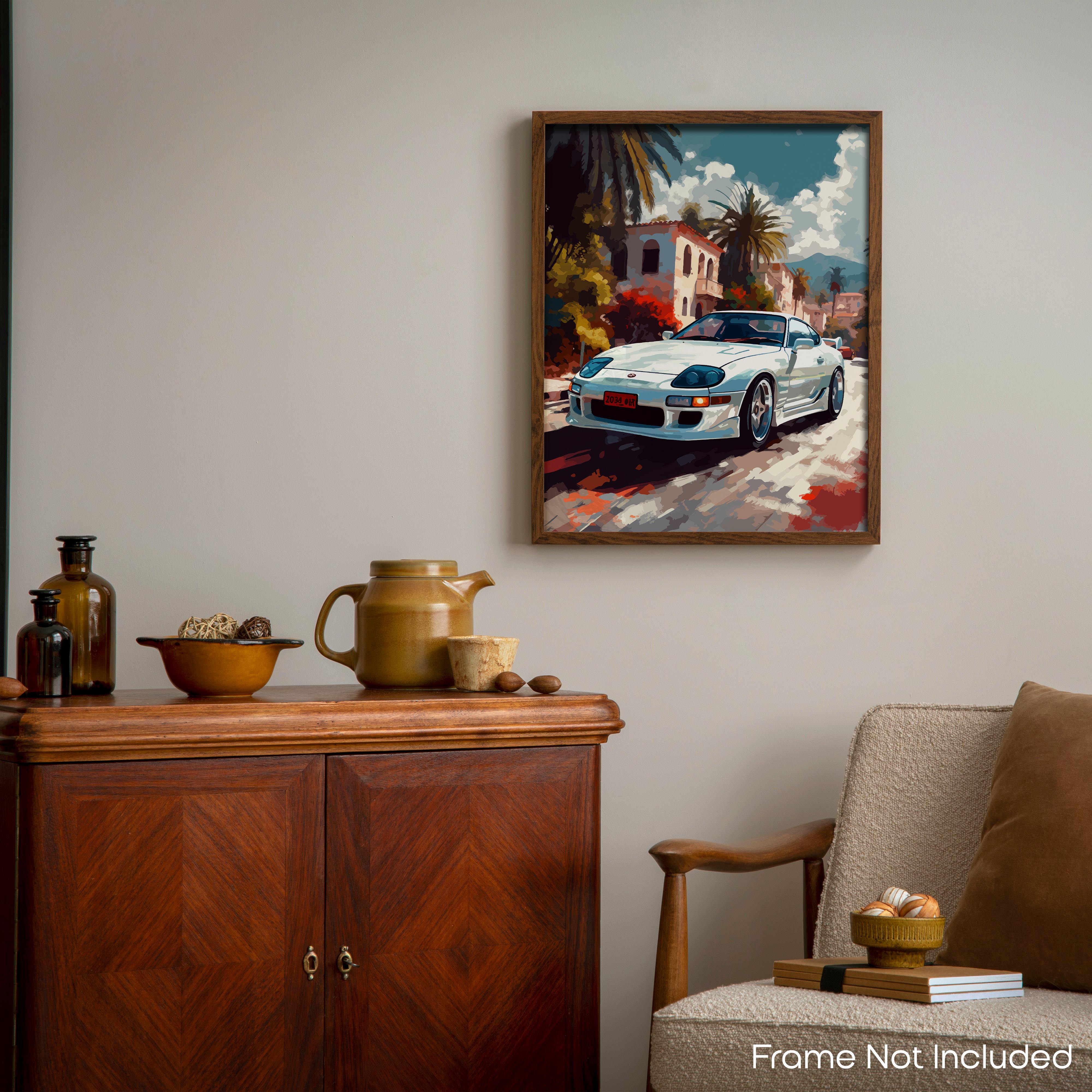 Crisp - Car Poster