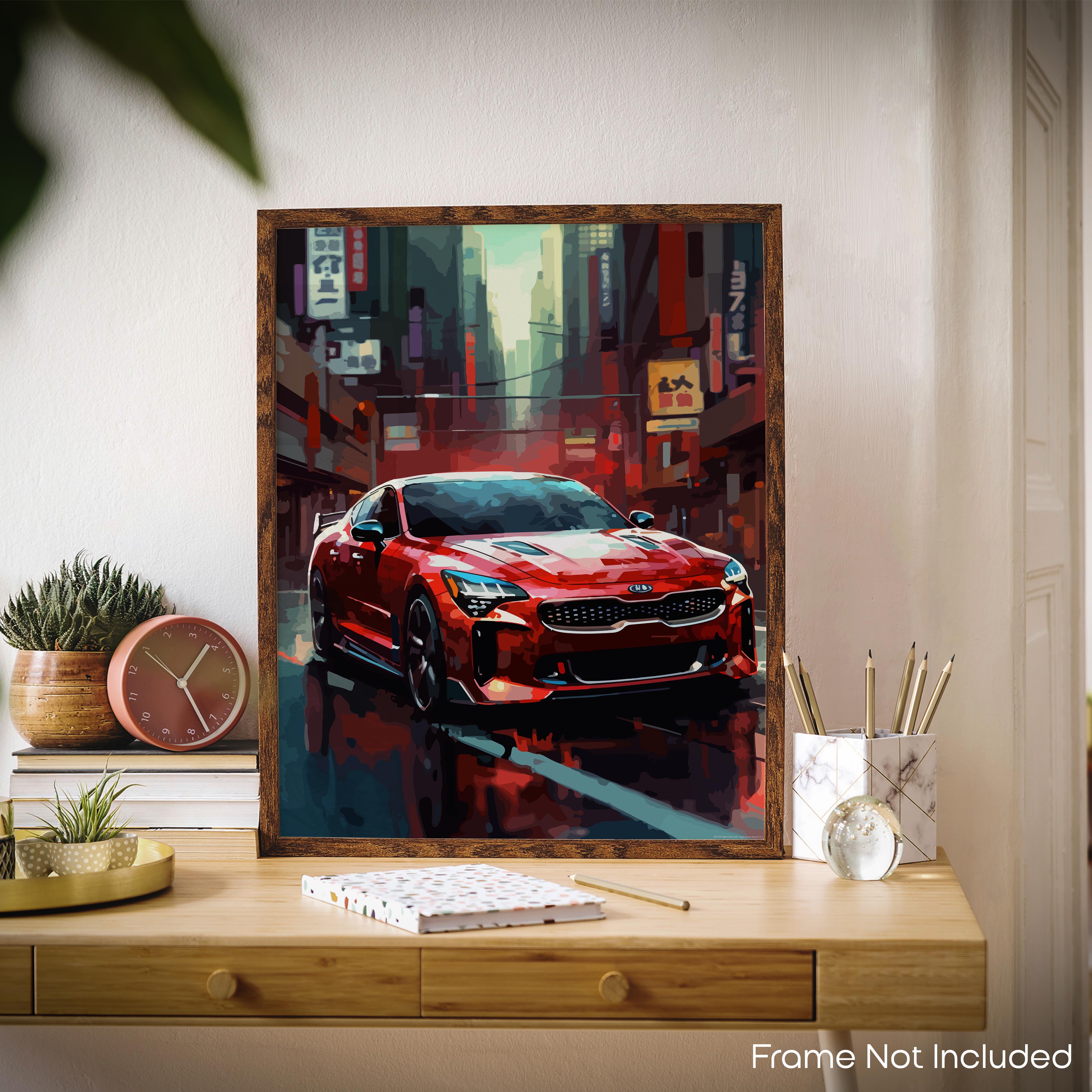 Yielding - Car Poster