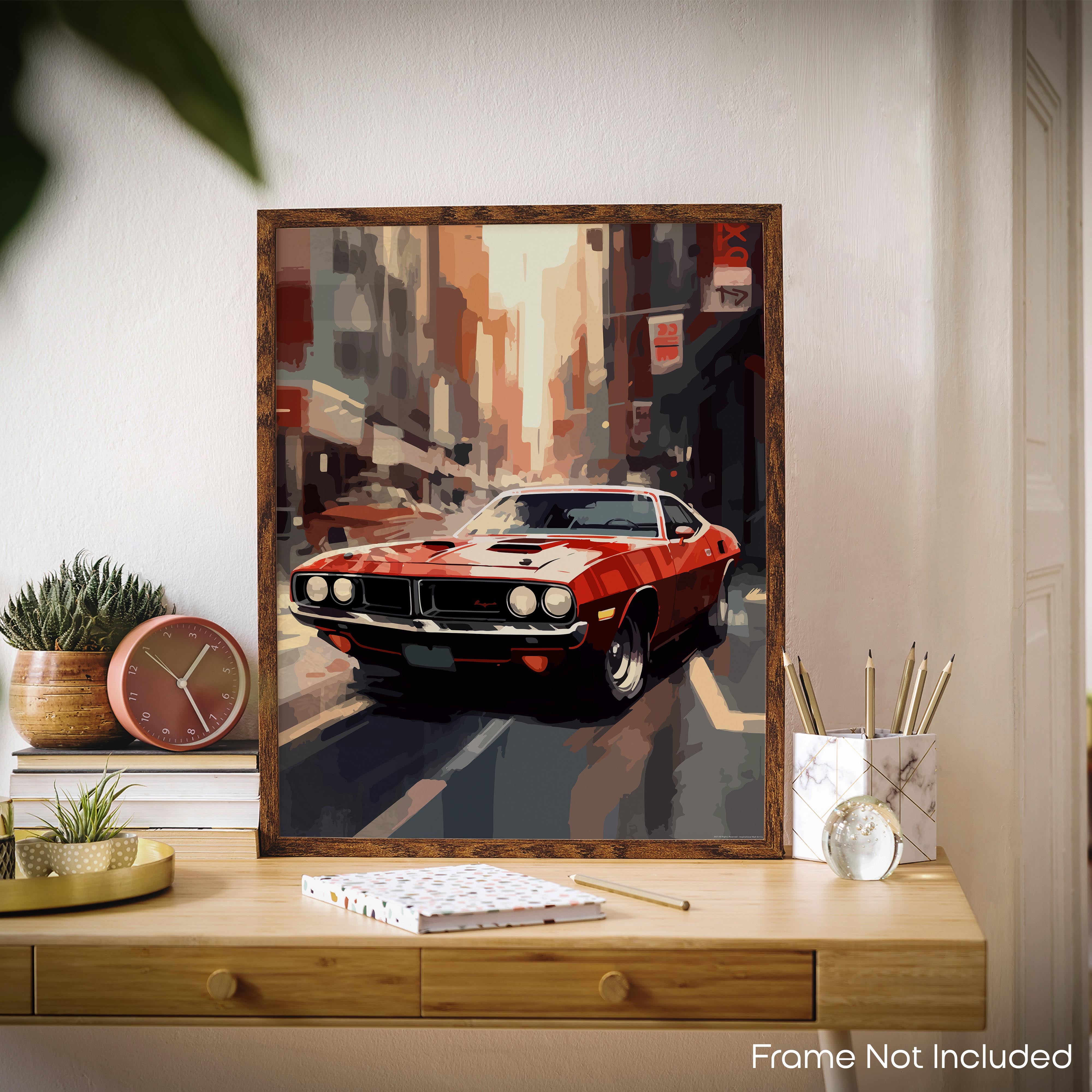 Sharp - Car Poster