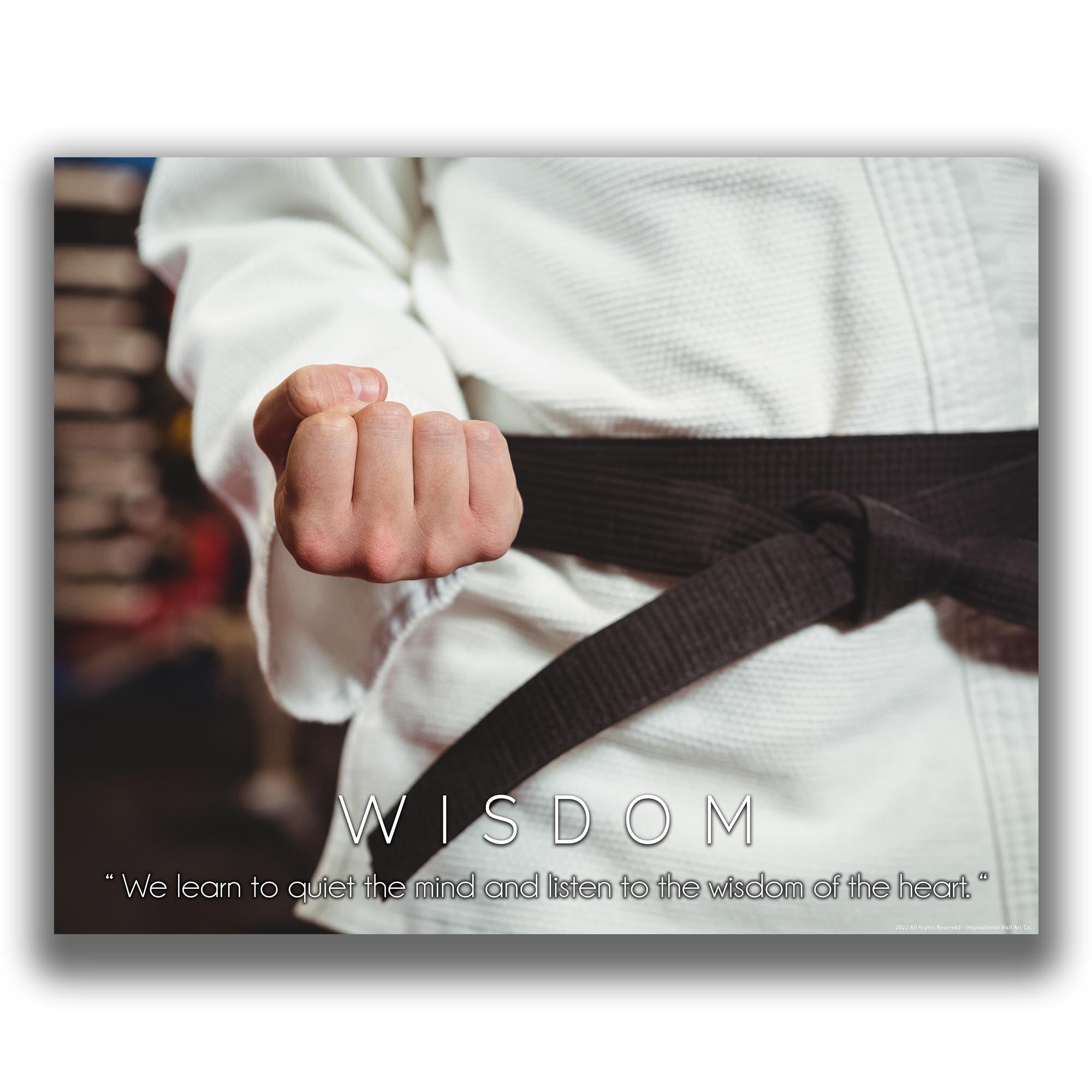 Listen - Martial Arts Poster