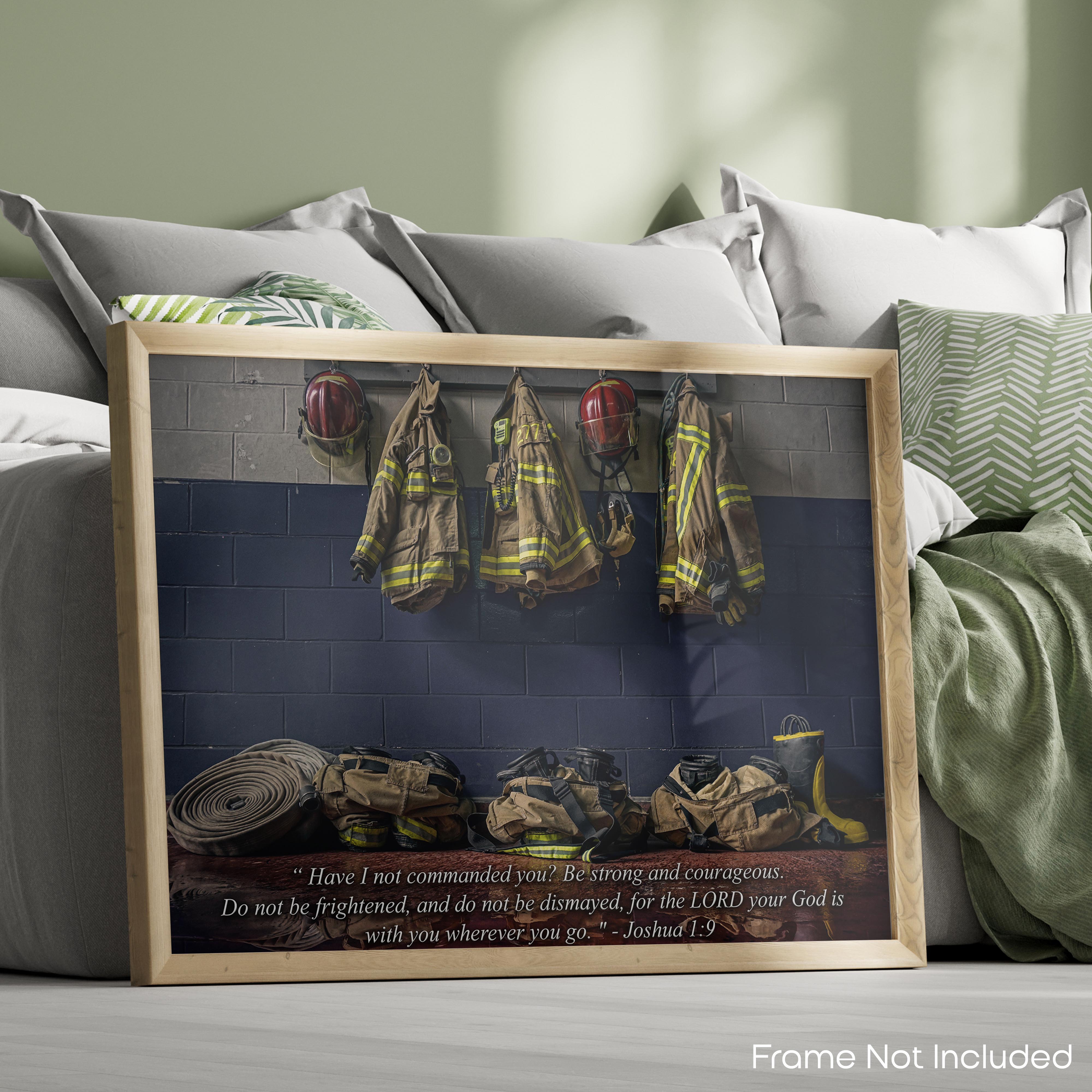 Fireman - Religious Poster